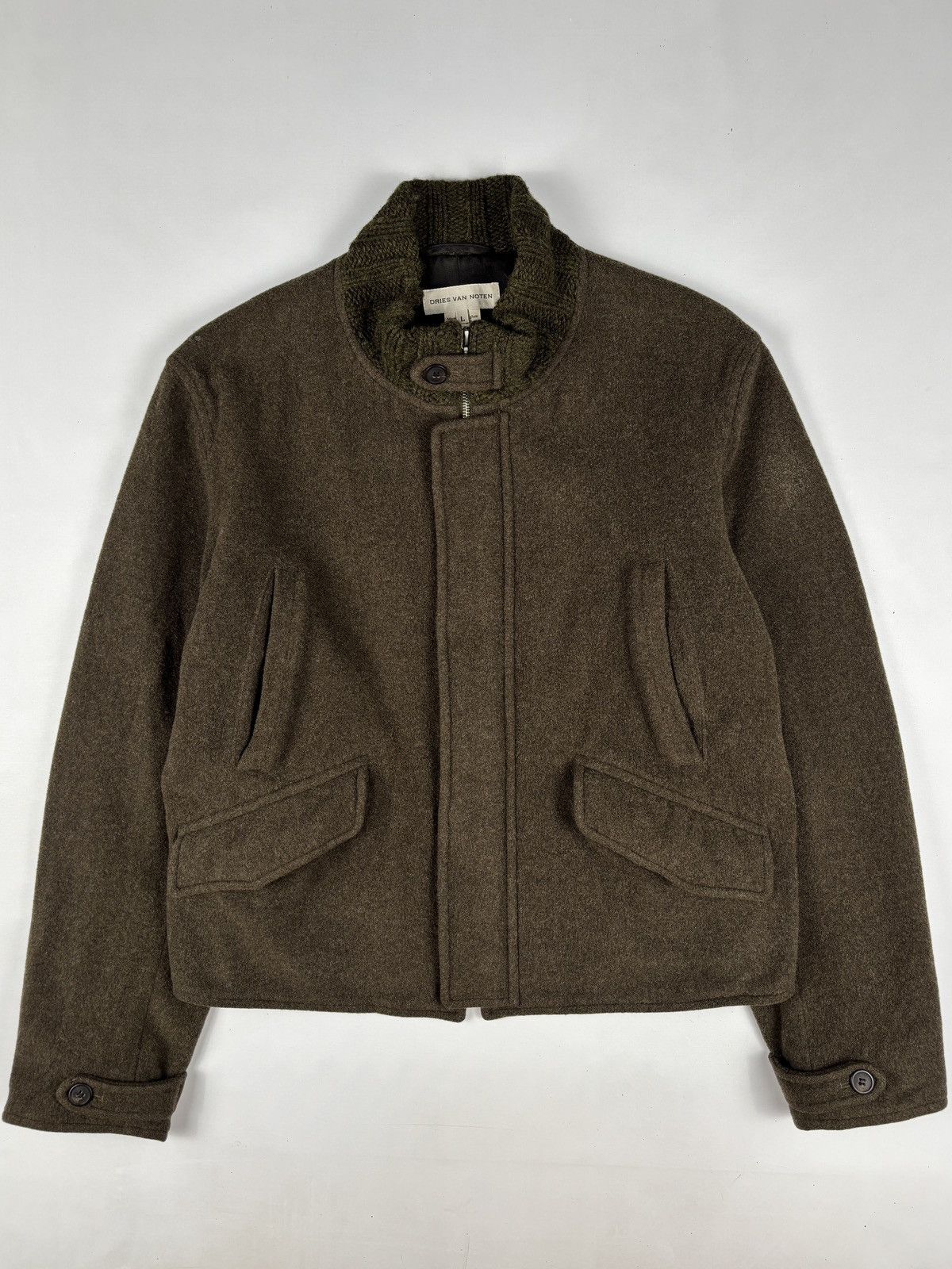 Dries Van Noten Archived 1990’s Wool Jacket Size US L / EU 52-54 / 3 - 1 Thumbnail