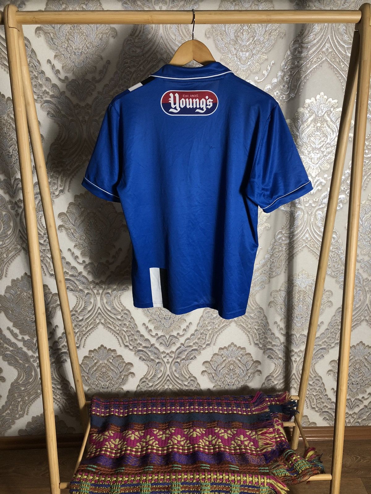 Errea VINTAGE ERREA FC GRIMSBY TOWN ENGLAND RETRO SOCCER JERSEY Size US M / EU 48-50 / 2 - 7 Thumbnail