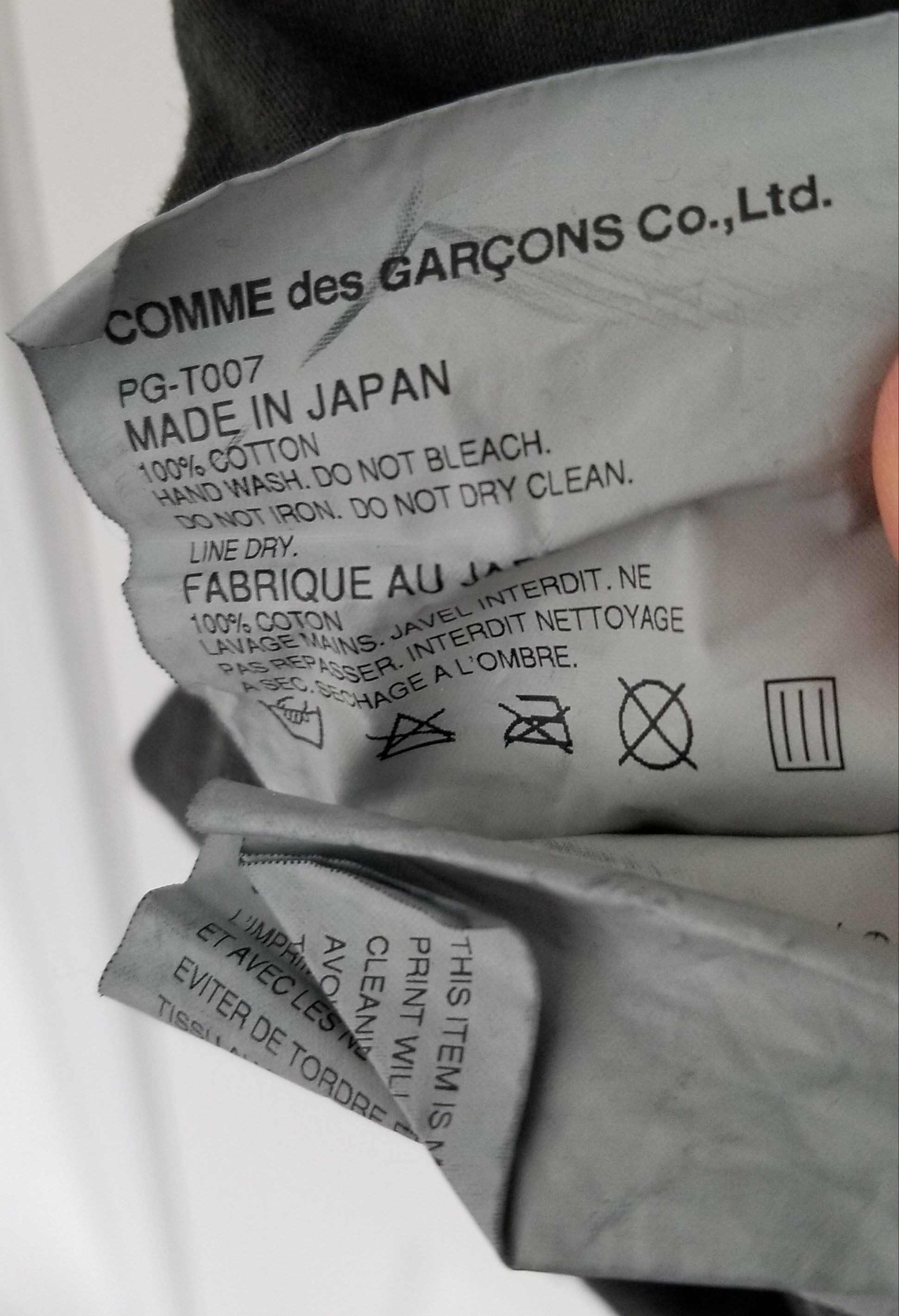 Comme des Garcons Homme Plus Comme Des Garcons Homme Plus Digenova Black Grey Skull Shirt Size S / US 4 / IT 40 - 11 Thumbnail