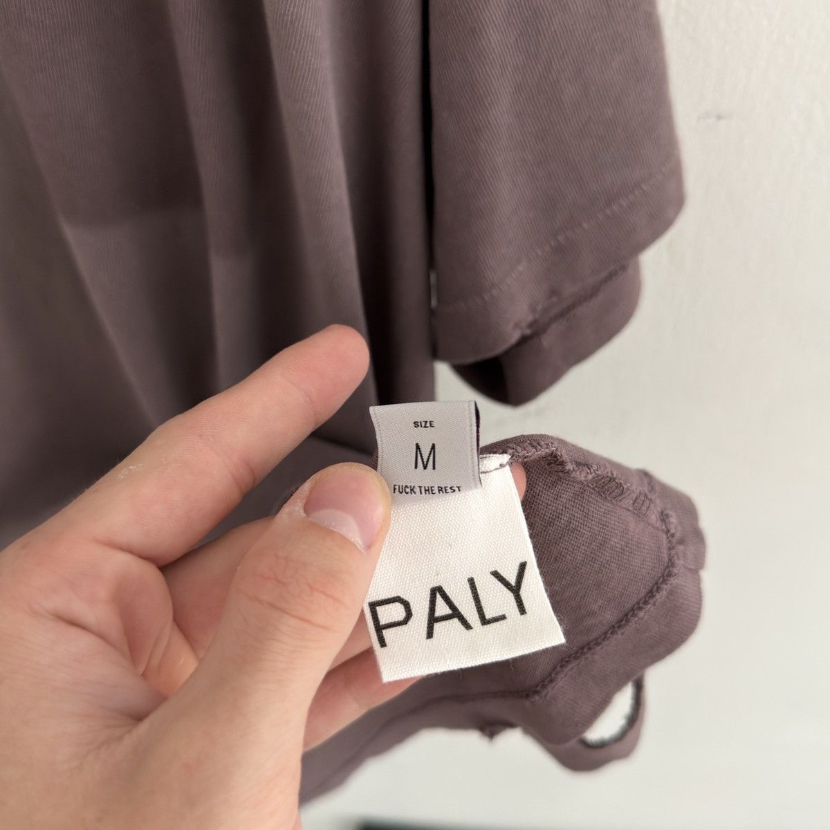 Paly Hollywood PALY Core Logo Tee Brown Distressed Size US M / EU 48-50 / 2 - 5 Thumbnail