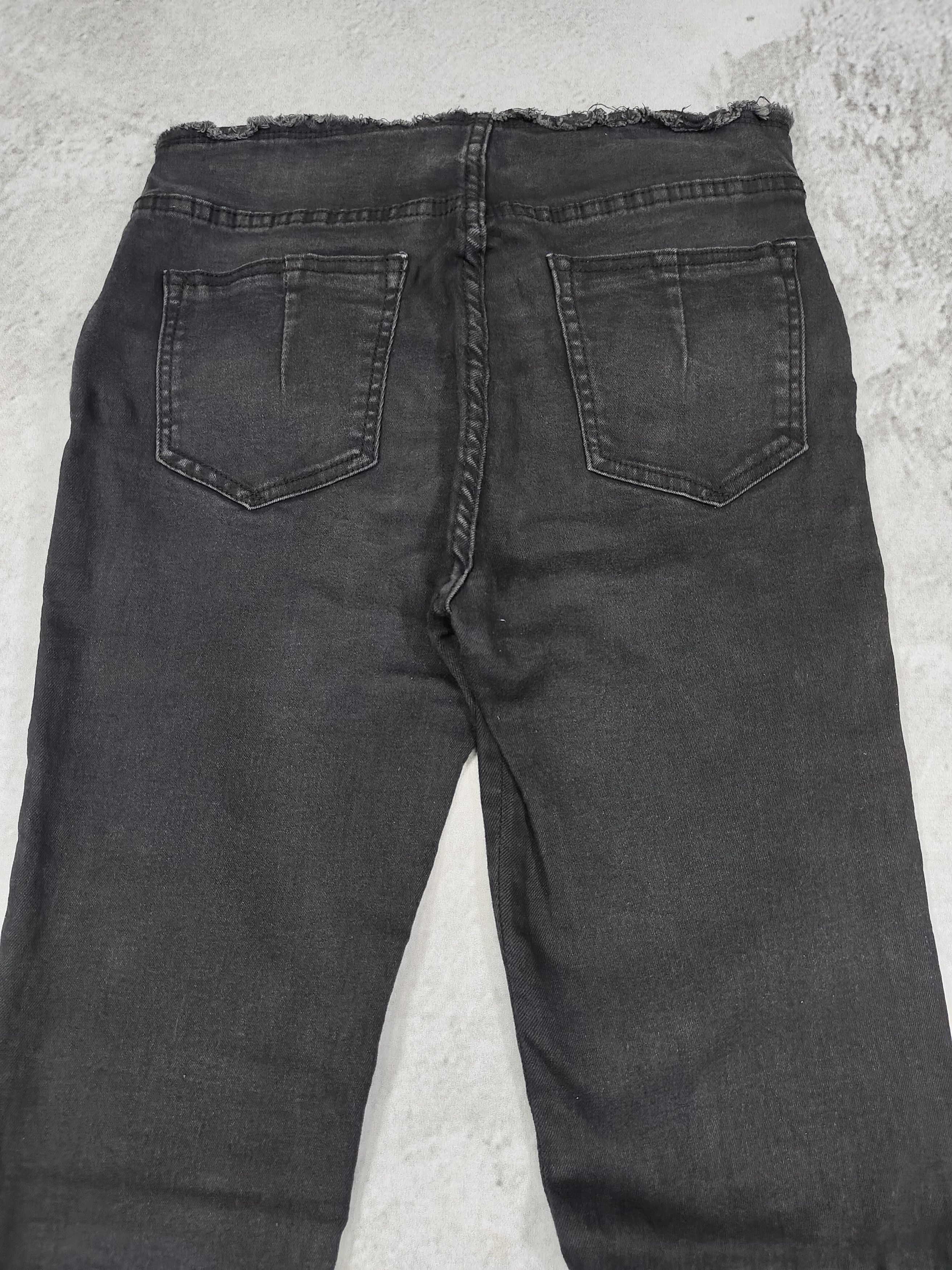 Ben Taverniti Unravel Project Unravel Project- Gothic Glam Rock Lace Up Skinny Jeans Size 28" / US 6 / IT 42 - 8 Thumbnail