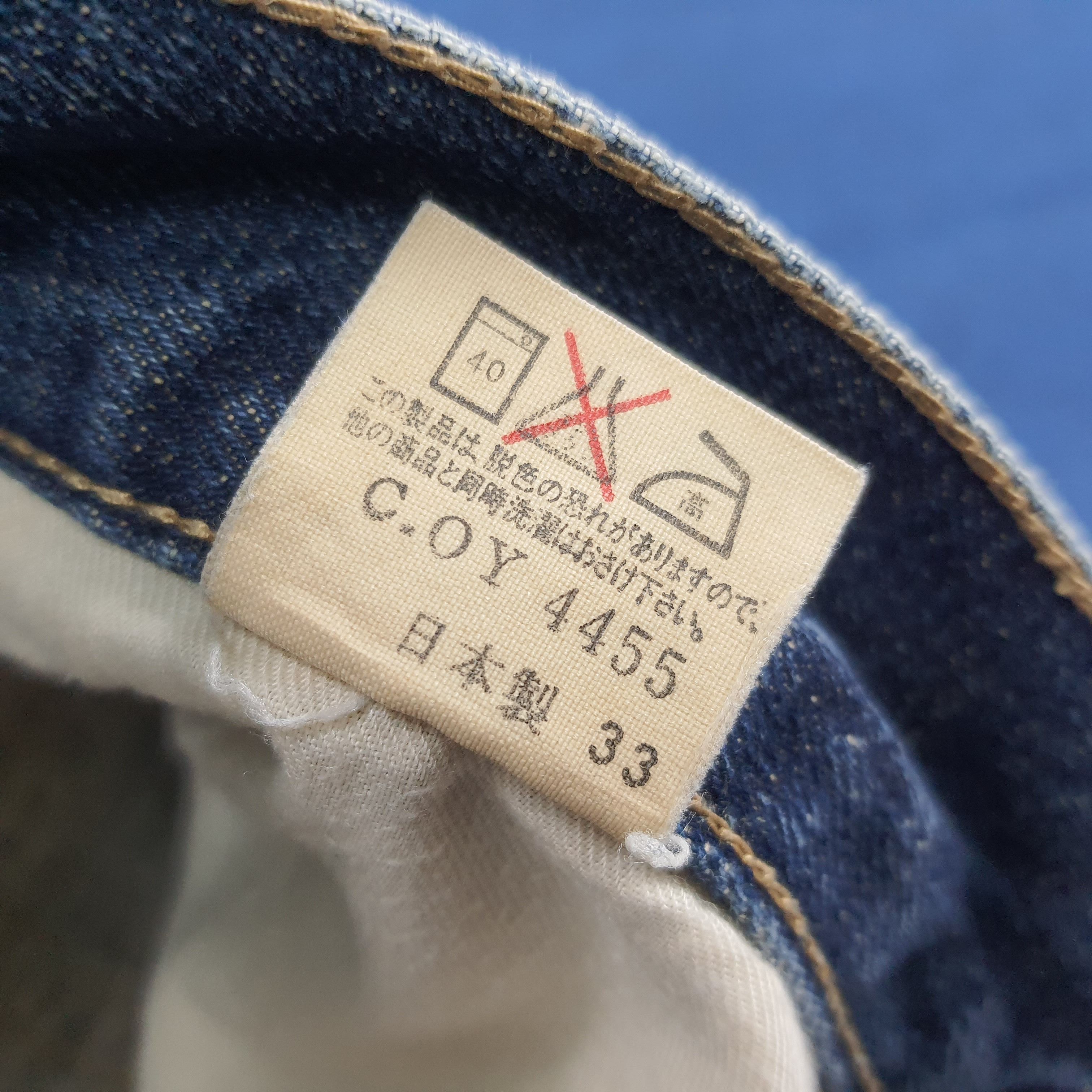 Japanese Brand Vintage Evisu Japan Selvedge Custom Daicock C280N3 Size US 29 - 9 Thumbnail
