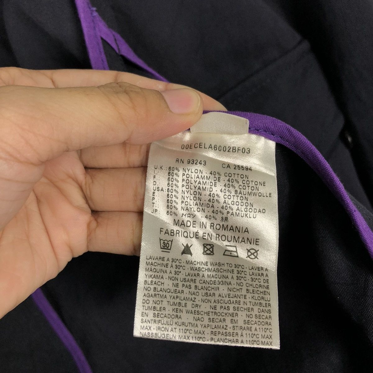 Diesel 🔥RICH BLACK BELT LONG JACKET BONDAGE DIESEL BLACK GOLD Size US L / EU 52-54 / 3 - 18 Thumbnail