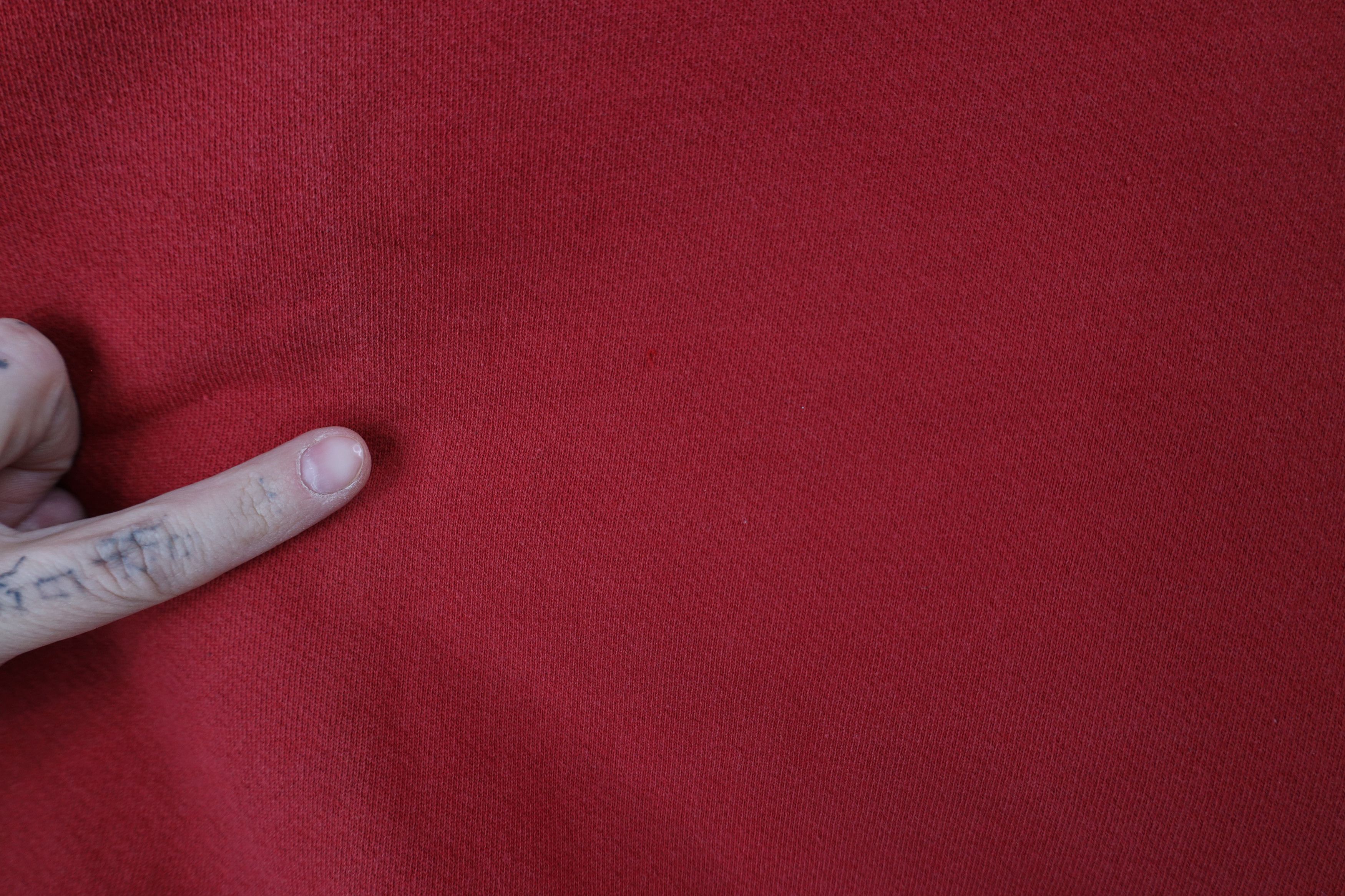 Aeropostale × Vintage Vintage Y2K 90s Aeropostale Spell Crewneck Sweatshirt Red Size US XL / EU 56 / 4 - 8 Thumbnail