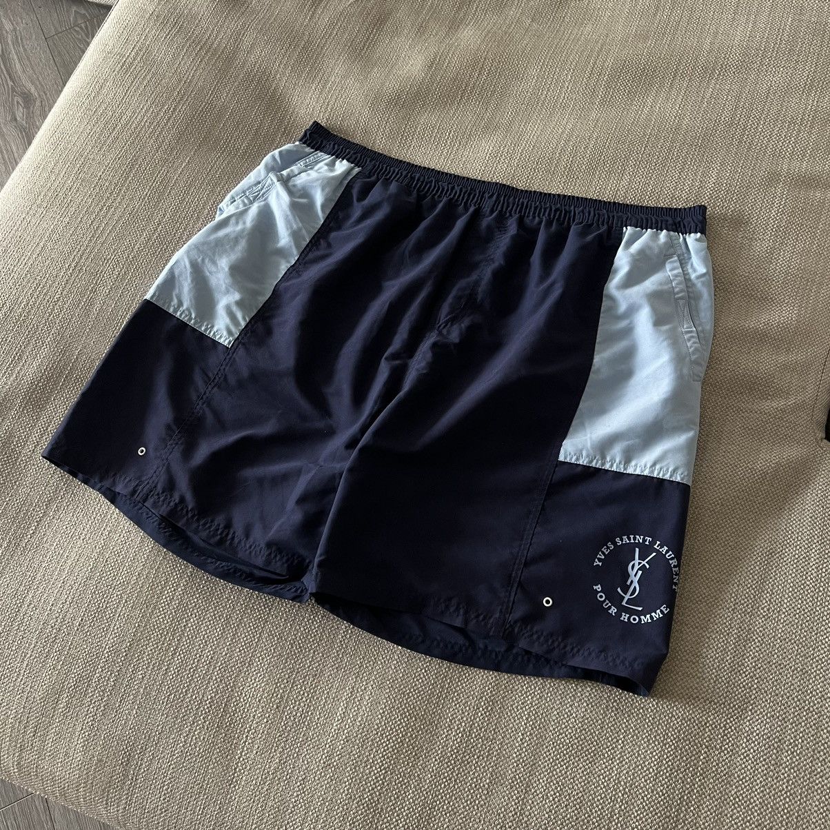 Vintage × Yves Saint Laurent Vintage Yves Saint Laurent YSL Shorts 90s Size US 36 / EU 52 - 2 Thumbnail