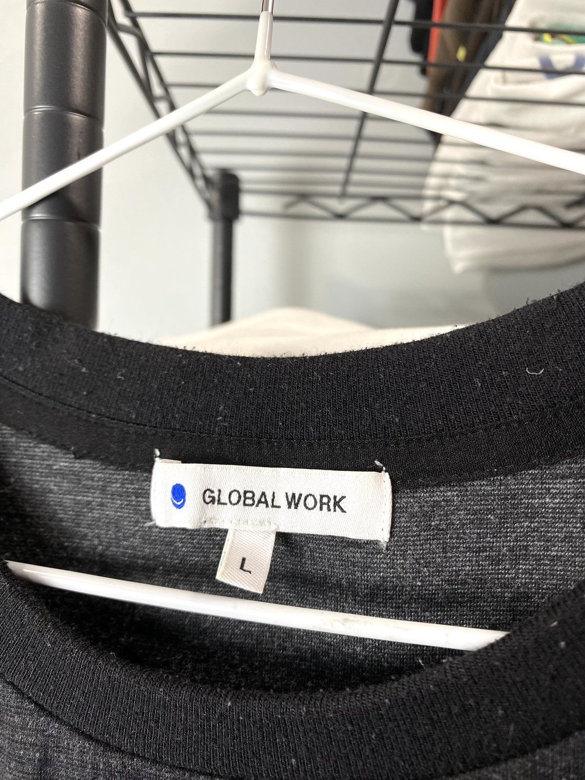 Global Work Rare! Japan Global Work Longsleeve Sweatshirt Number Nine Size US L / EU 52-54 / 3 - 4 Thumbnail