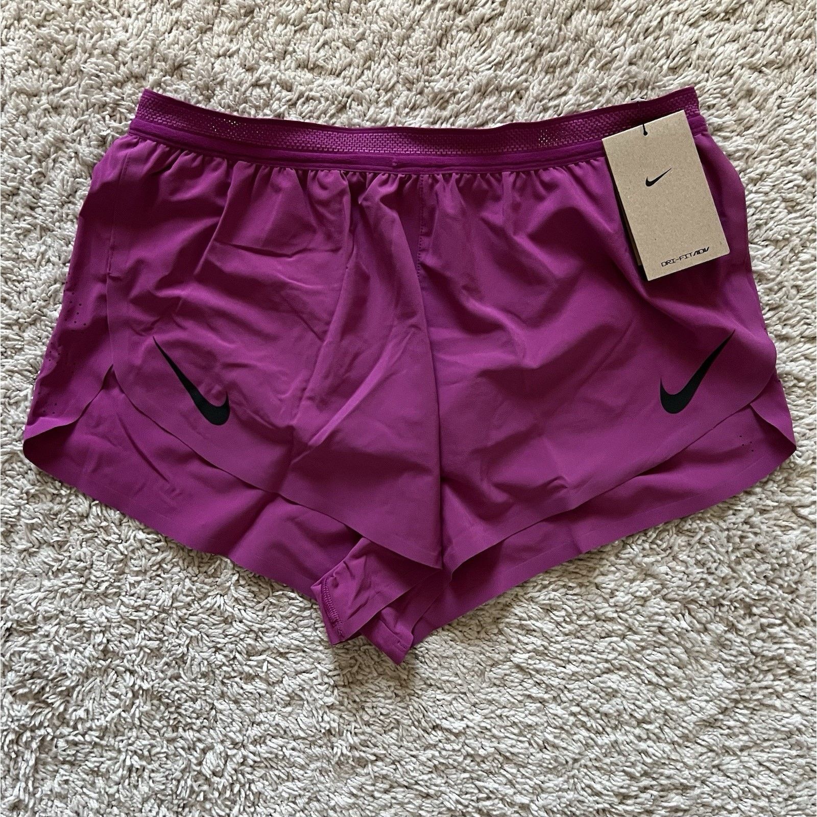Nike Nike AeroSwift Dri-FIT ADV Brief-Lined Running Shorts Medium Size US 28 / EU 44 - 5 Thumbnail