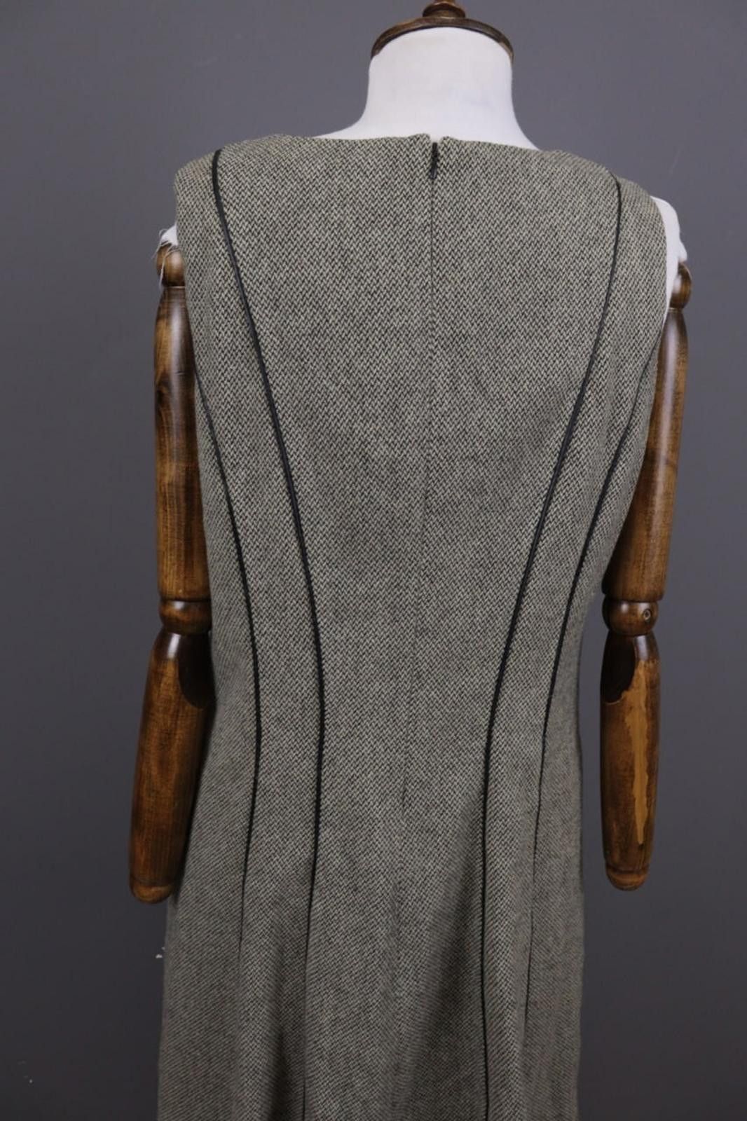 Lauren Ralph Lauren Lauren Ralph Lauren Brown Wool Knit Midi Dress Size 14 Size XL / US 12-14 / IT 48-50 - 12 Thumbnail