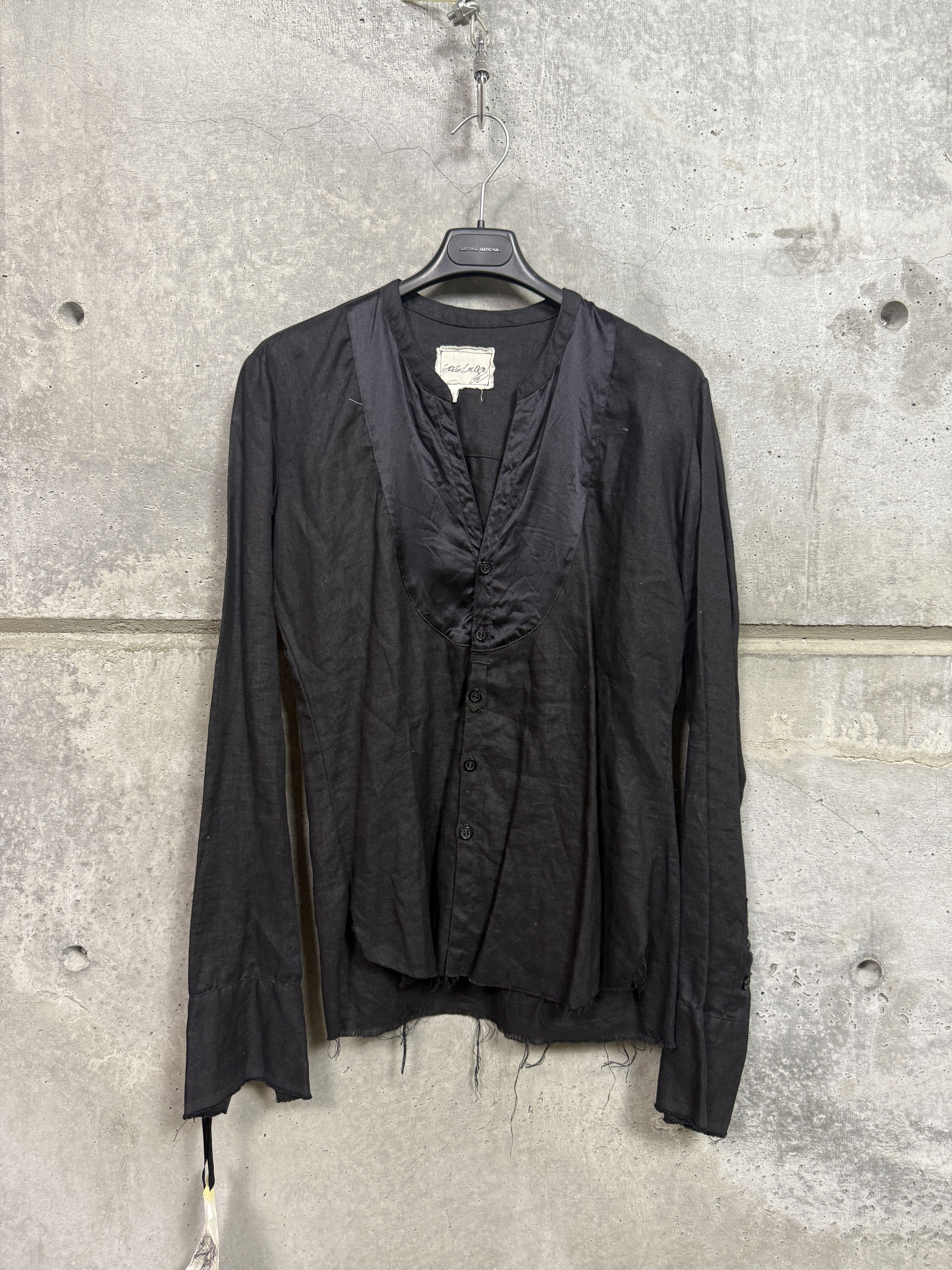 Greg Lauren Greg Lauren Artist Proof Silk Linen Studio Shirt Size M / US 6-8 / IT 42-44 - 1 Thumbnail