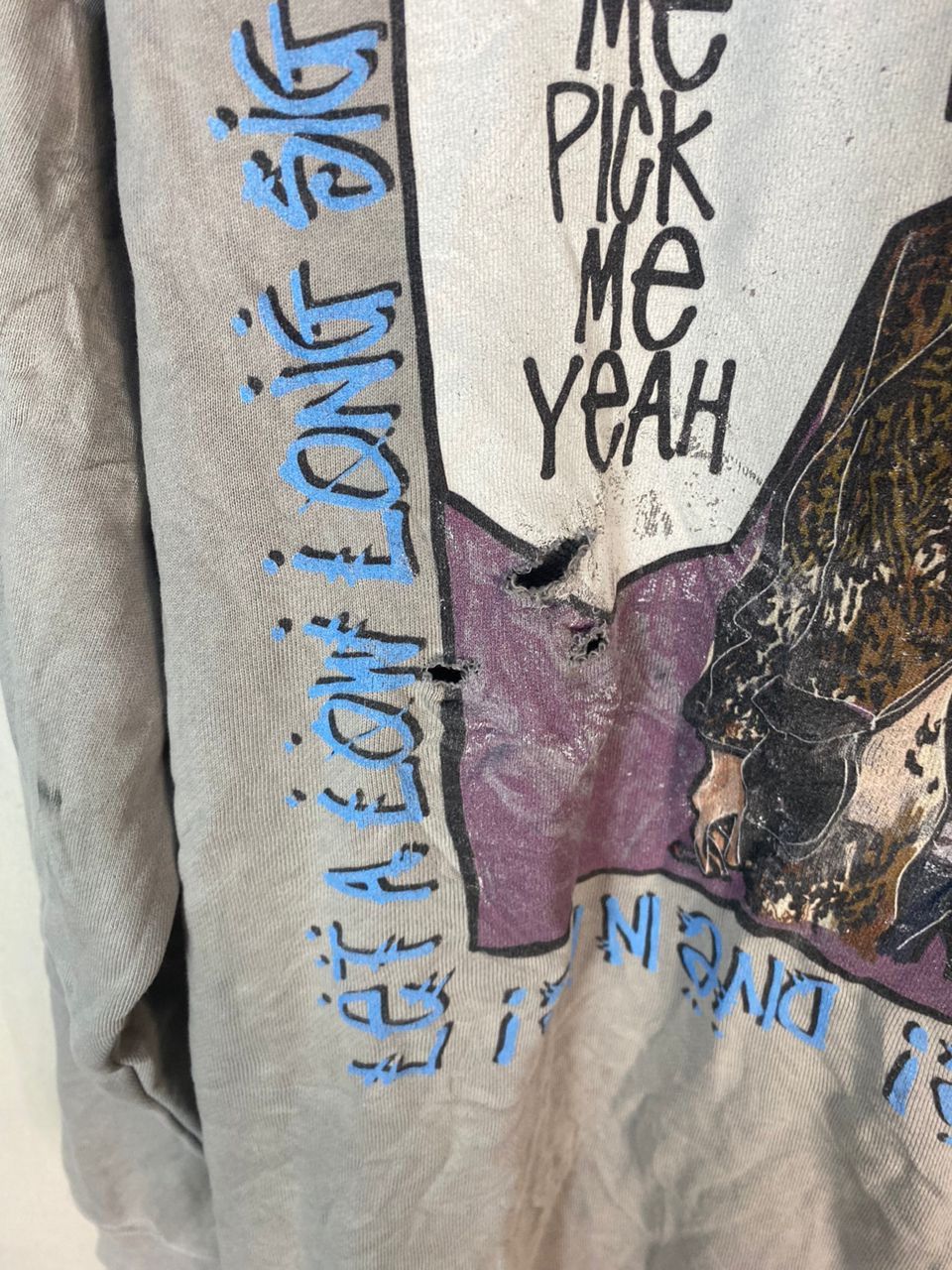 Other Bends backhit printed distressed sweatshirt Size US L / EU 52-54 / 3 - 8 Thumbnail