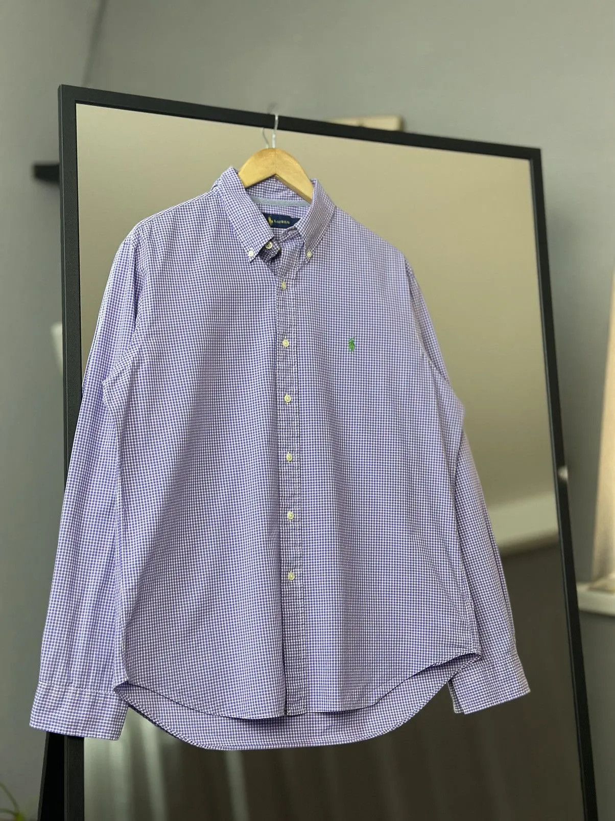 Polo Ralph Lauren Shirt Purple Label Polo Ralph Lauren Distressed Double RRL Size US L / EU 52-54 / 3 - 4 Thumbnail
