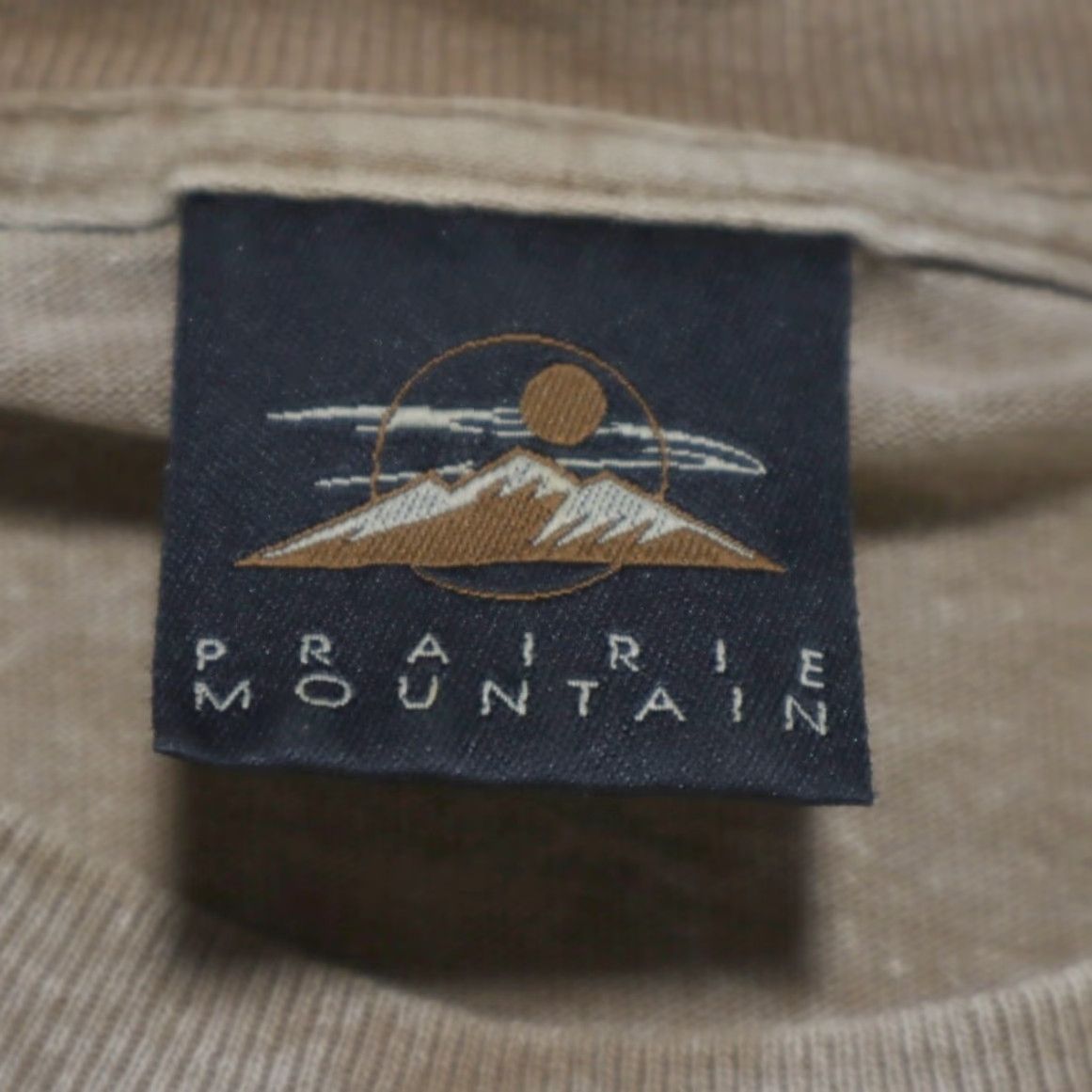 Vintage VINTAGE Prairie Mountain Natural Bridge Kentucky Wolf Acid Wash T-Shirt Brown Mens L Size US L / EU 52-54 / 3 - 5 Thumbnail