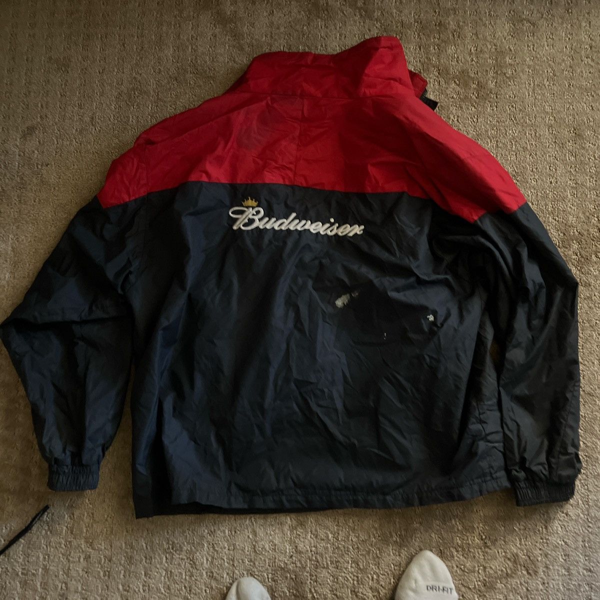 Budweiser × Vintage Collectors Budweiser made in USA windbreaker Size US XL / EU 56 / 4 - 1 Thumbnail