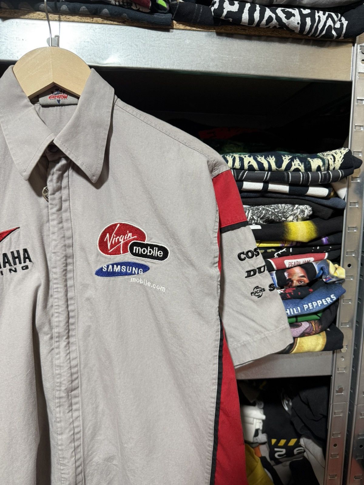 Yamaha Vintage Yamaha Racing Samsung Mobile K1 Full Zip Shirt Size US S / EU 44-46 / 1 - 4 Thumbnail