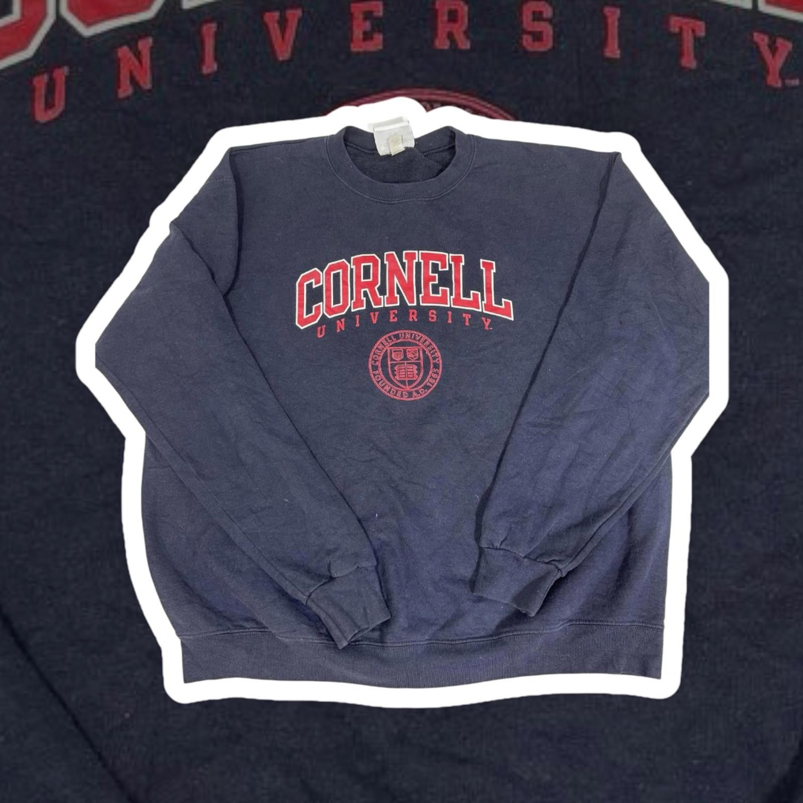 Champion Cornell University Men's Sweatshirt Size US XL / EU 56 / 4 - 1 Thumbnail