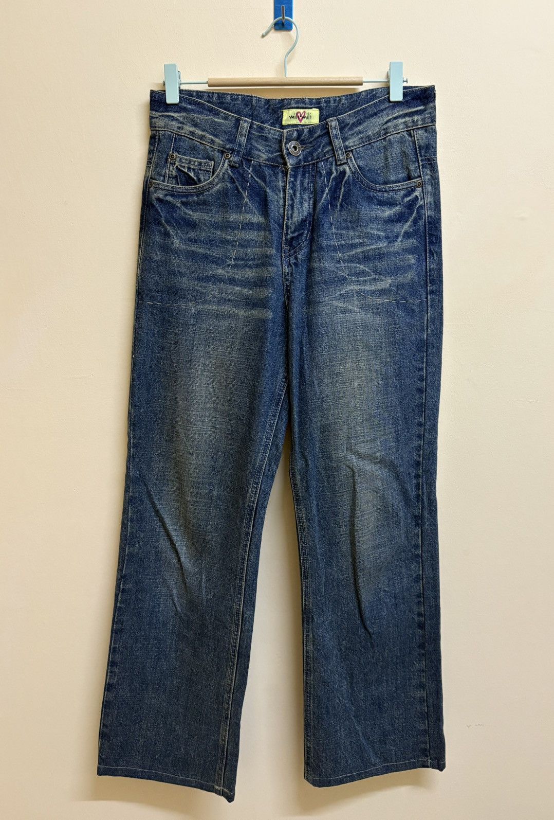 Designer Vintage Mili Mili Denim Jeans Japanese Fashion Designer Size US 31 - 2 Thumbnail