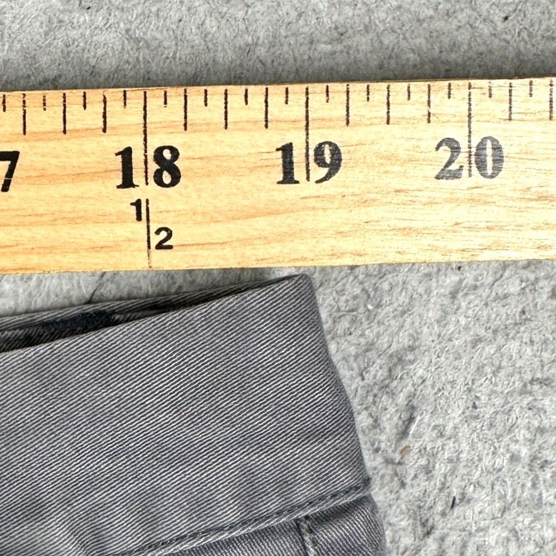 Bonobos Bonobos Slim Chino Pants Mens 38 Size 38 Inseam 31 Gray Stretch Twill Casual Workwear Pockets Flat Front Button Zip Size US 38 / EU 54 - 6 Thumbnail