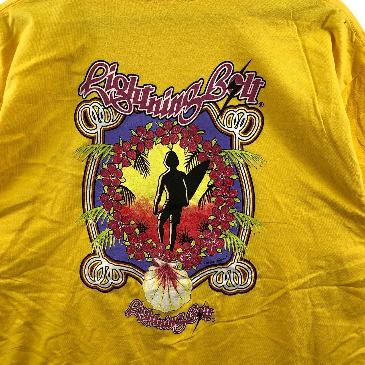 Lightning Bolt Vintage 90’ LIGHTNING BOLT SURFBOARD Hawaii Tee Shirt Size US L / EU 52-54 / 3 - 6 Thumbnail
