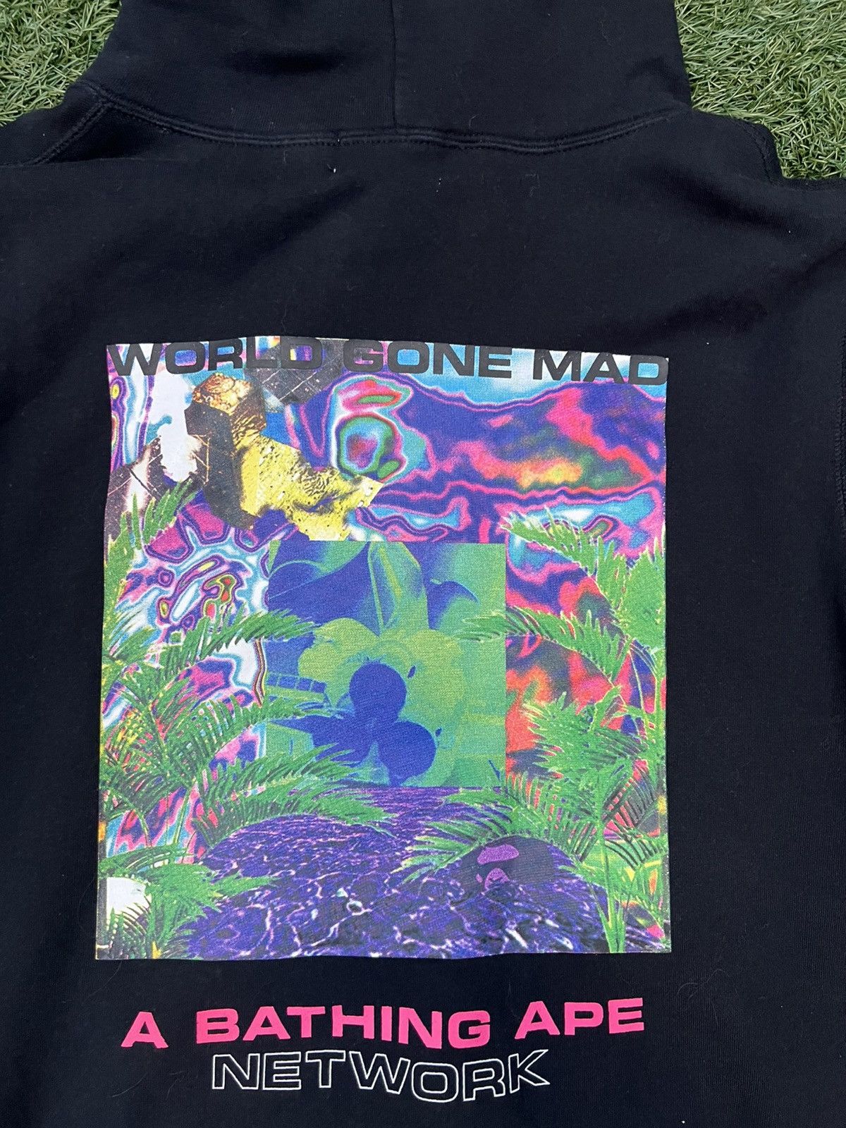 Bape Bape Network Wide Pullover Hoodie size L Size US L / EU 52-54 / 3 - 9 Thumbnail
