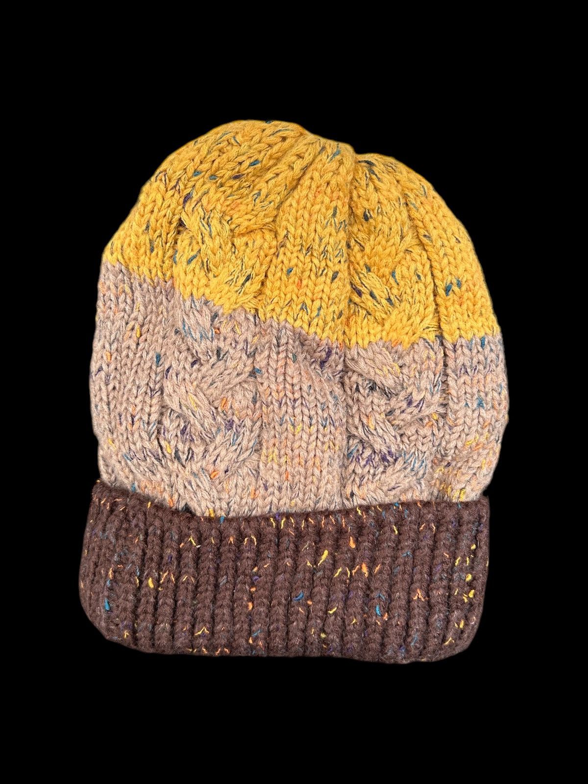 Japanese Brand × Kapital × Vintage Crochet Knitted Japanese Rare Beanie Hats🎌☠️ Size ONE SIZE - 1 Thumbnail
