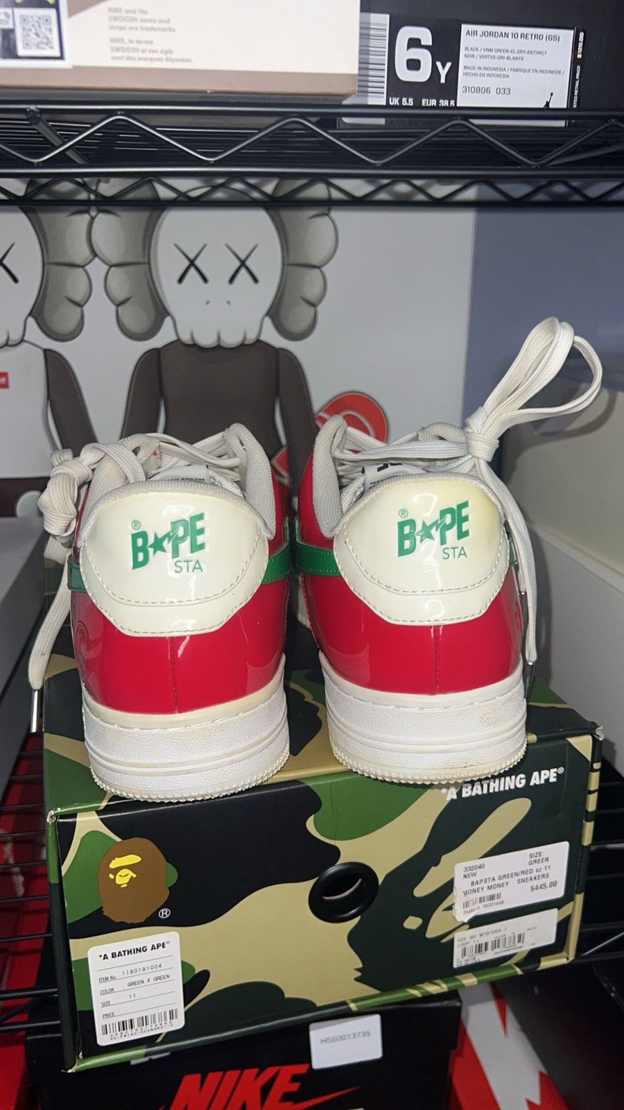 Bape Bapesta Italy Size US 11 / EU 44 - 8 Thumbnail