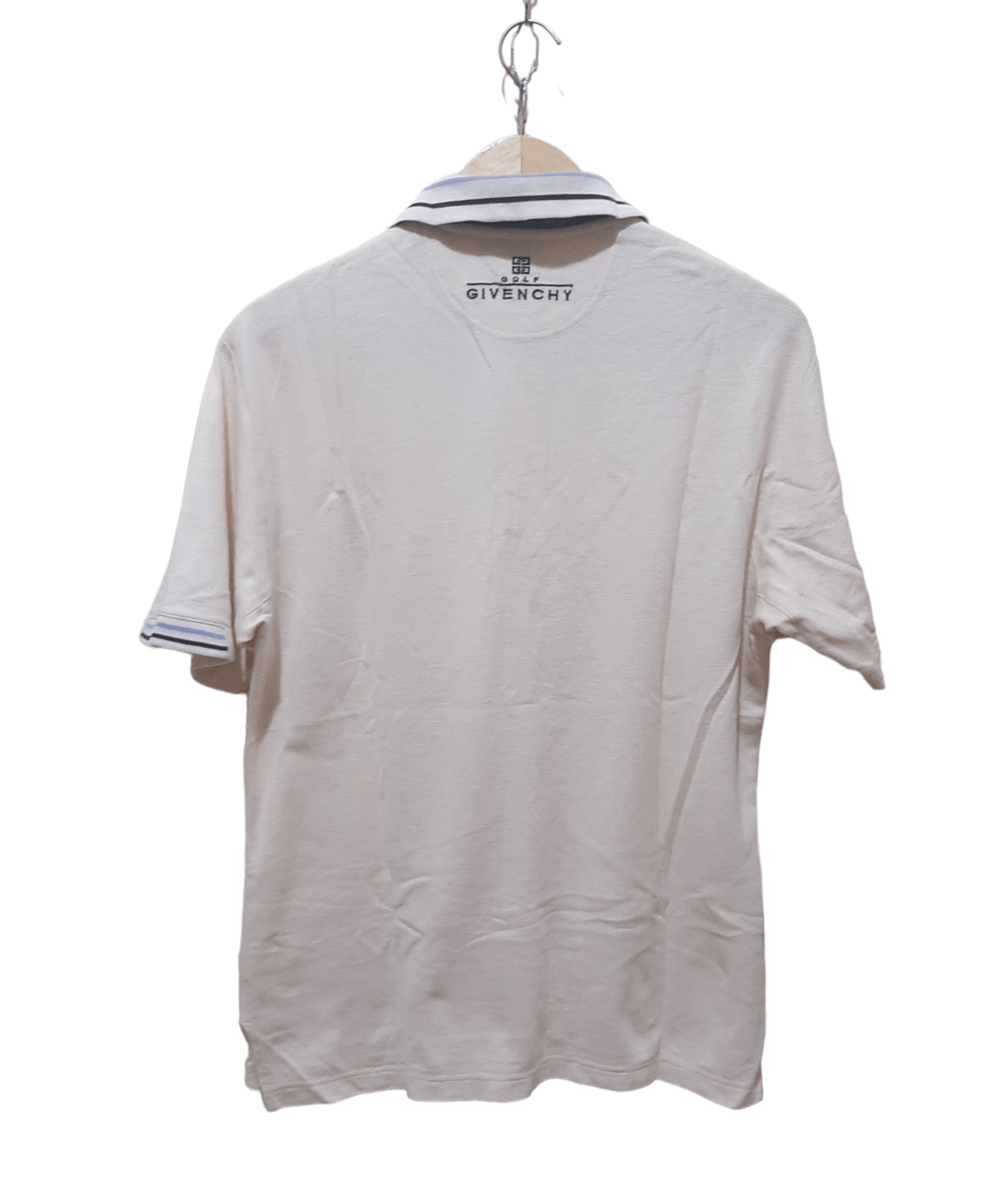 Givenchy 🔥Rare Vintage Givenchy Golf Big Logo Embroidery polo Shirt Size US M / EU 48-50 / 2 - 5 Thumbnail