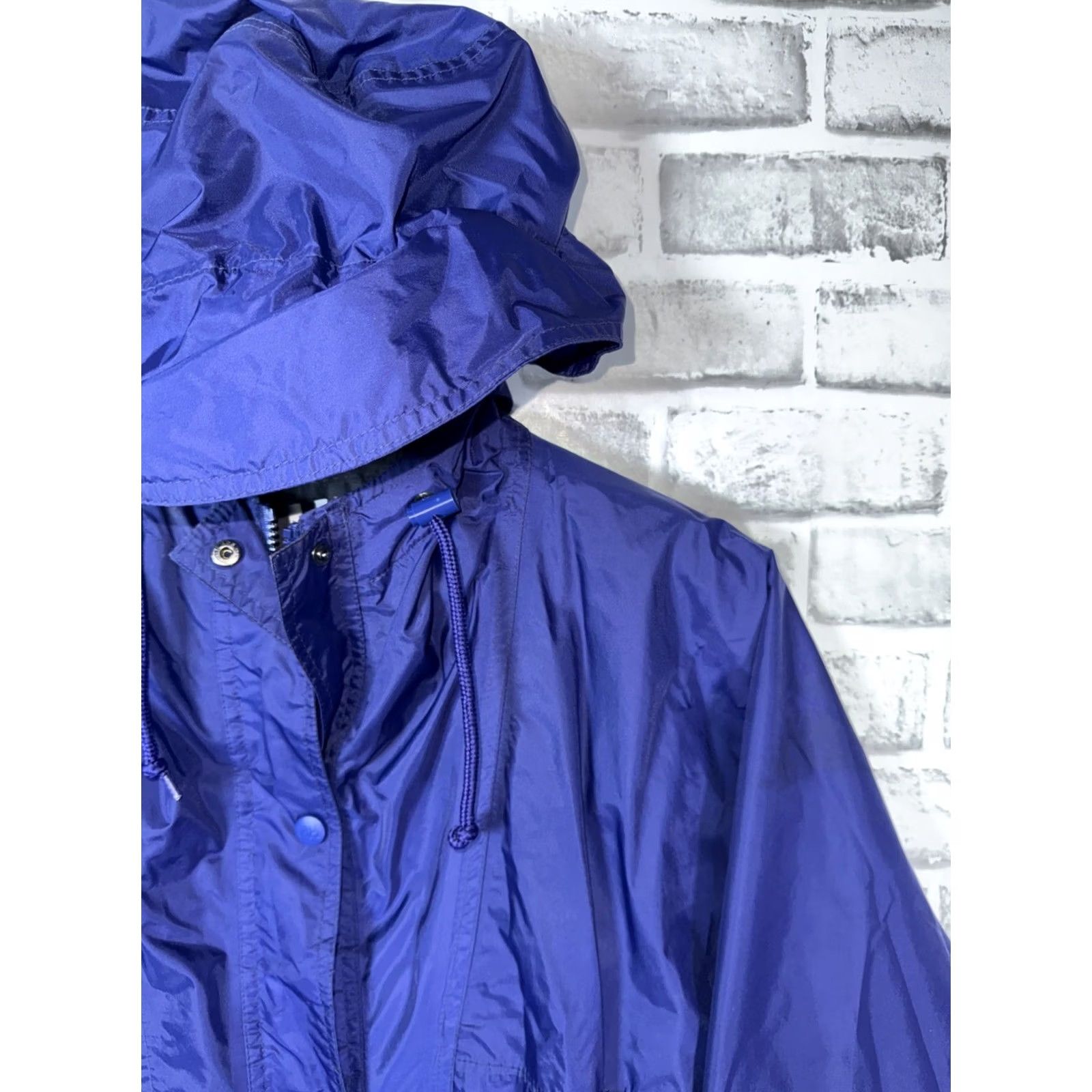 Helly Hansen Helly Hansen Jacket Womens S Blueish/Purple Full Zip Hooded Windbreaker RainCoat Size S / US 4 / IT 40 - 2 Thumbnail