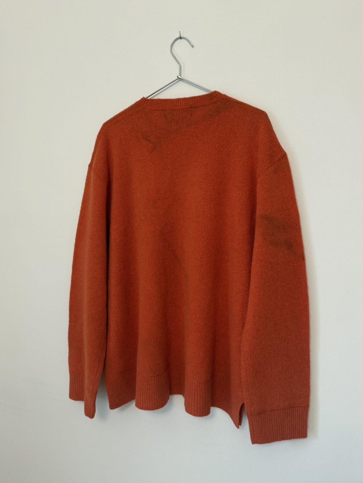 Polo Ralph Lauren Vtg 1990s Polo Ralph Lauren 100% Lambswool Knit Sweater Size US L / EU 52-54 / 3 - 7 Thumbnail