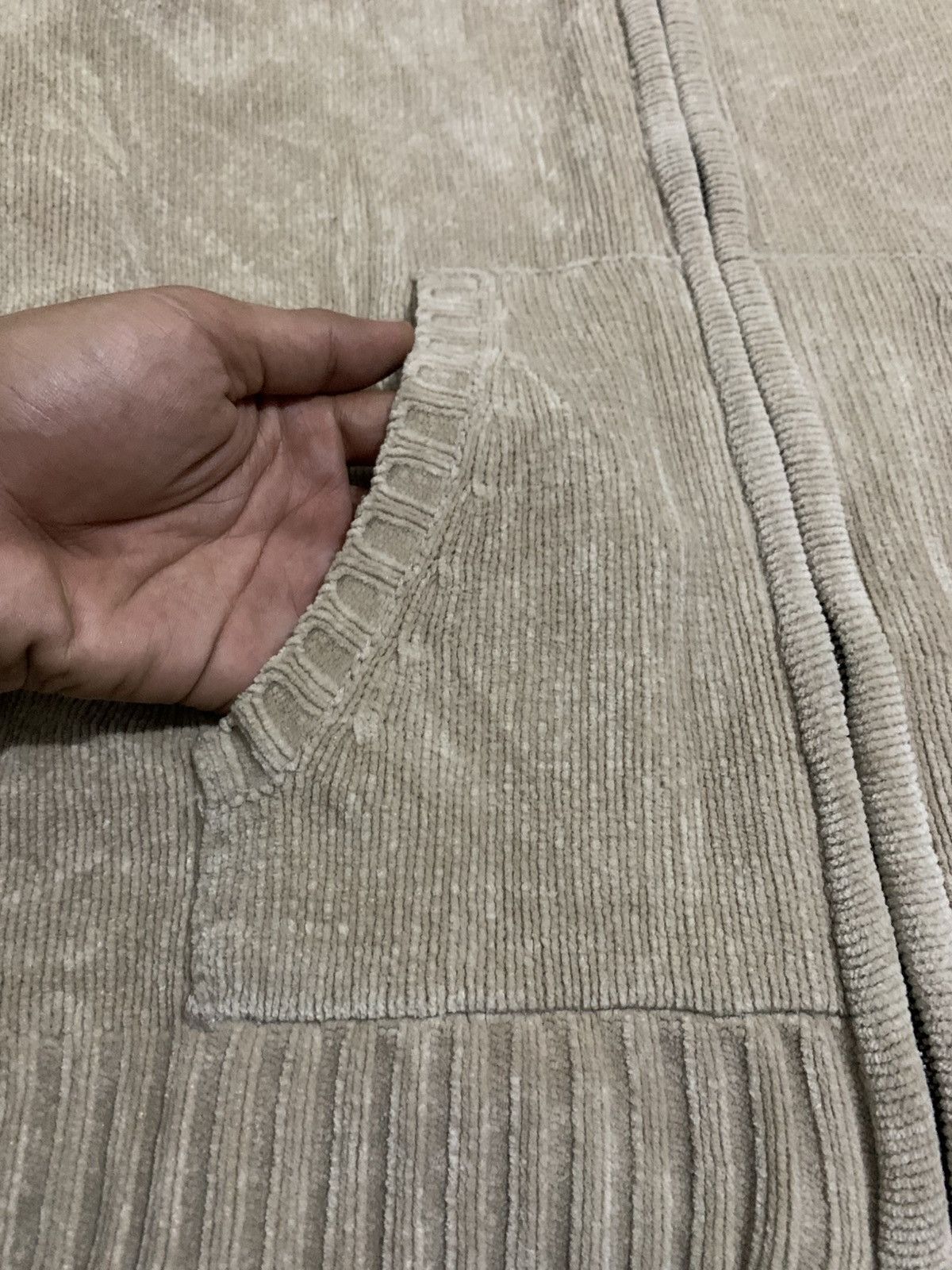 Other American Creations Corduroy Zip Fur Hood Issey Yohji Style Size M / US 6-8 / IT 42-44 - 6 Thumbnail