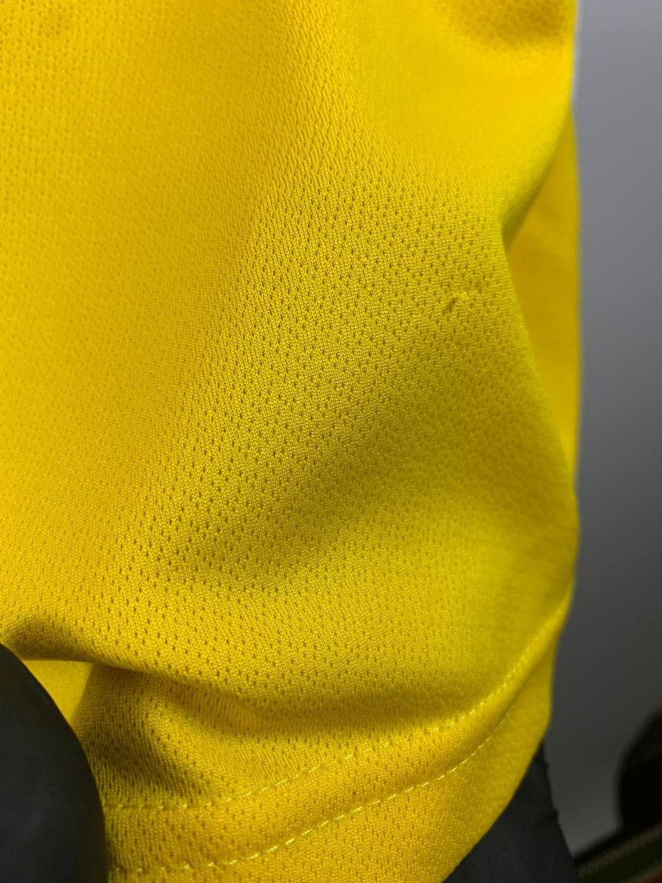 Vintage Errea FC Tibs 1997 Jersey Yellow Soccer Shirt Motif8 Sponsor Size US XL / EU 56 / 4 - 15 Thumbnail