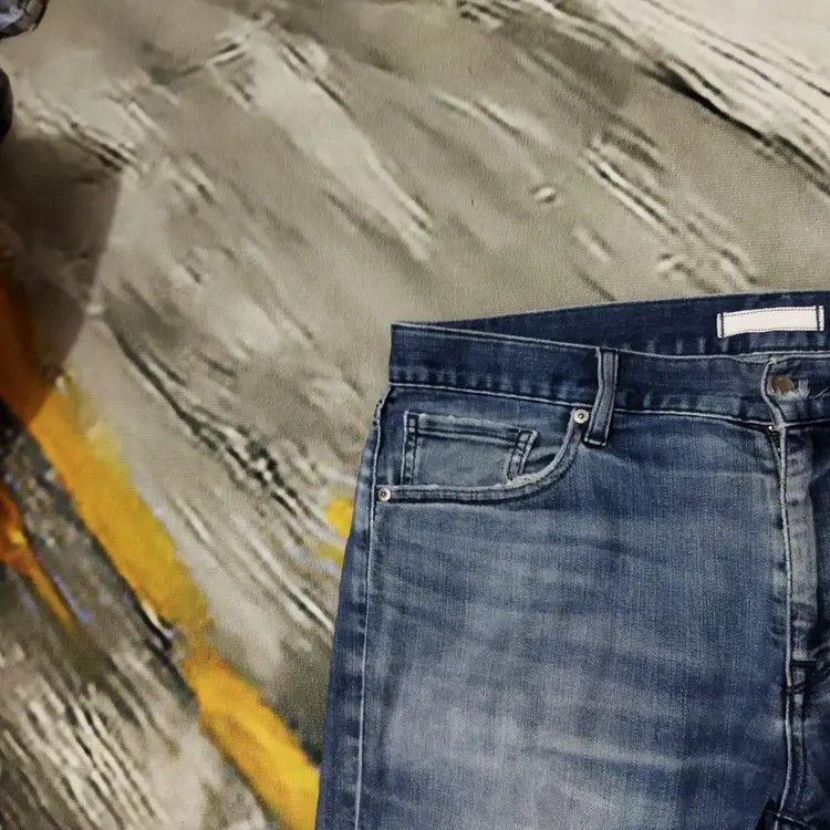 Japanese Brand × Vintage VINTAGE JAPANESE DISTRESSED BLUE JEANS PANTS Size US 36 / EU 52 - 4 Thumbnail