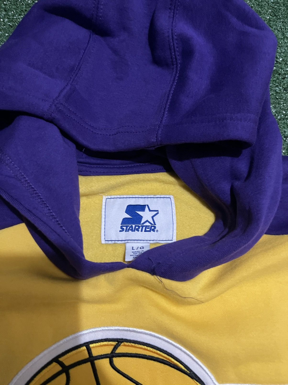 Starter Starters Los Angeles Lakers Lace Up Hoodie 47 Large Size US L / EU 52-54 / 3 - 4 Thumbnail