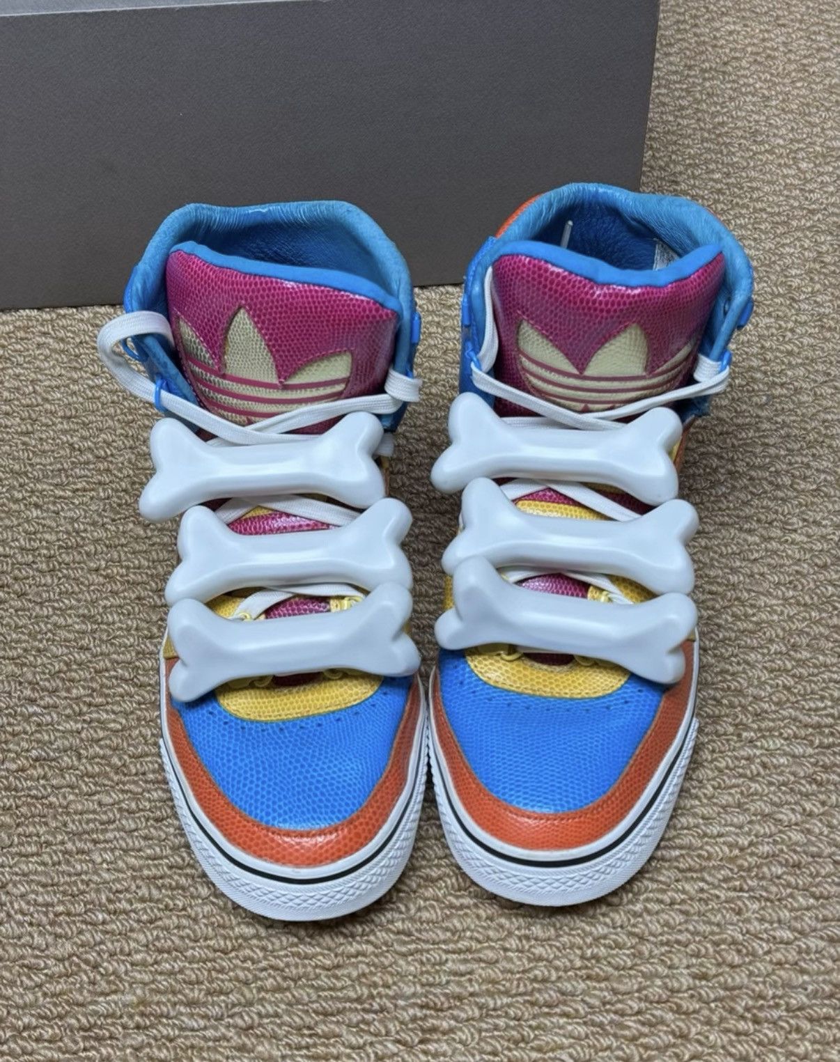 Adidas × Jeremy Scott Rare Adidas x Jeremy Scott Shark Fin Blue