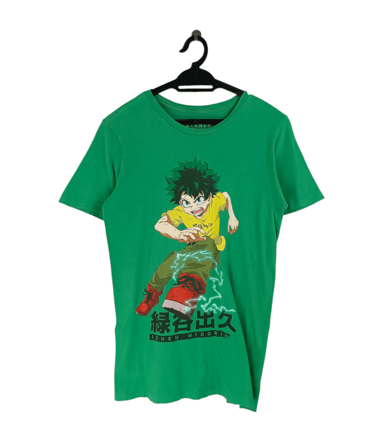 Anime VINTAGE MY HERO ACADEMIA IZUKU MIDORIYA DEKU T redriot shoto Size US S / EU 44-46 / 1 - 1 Thumbnail