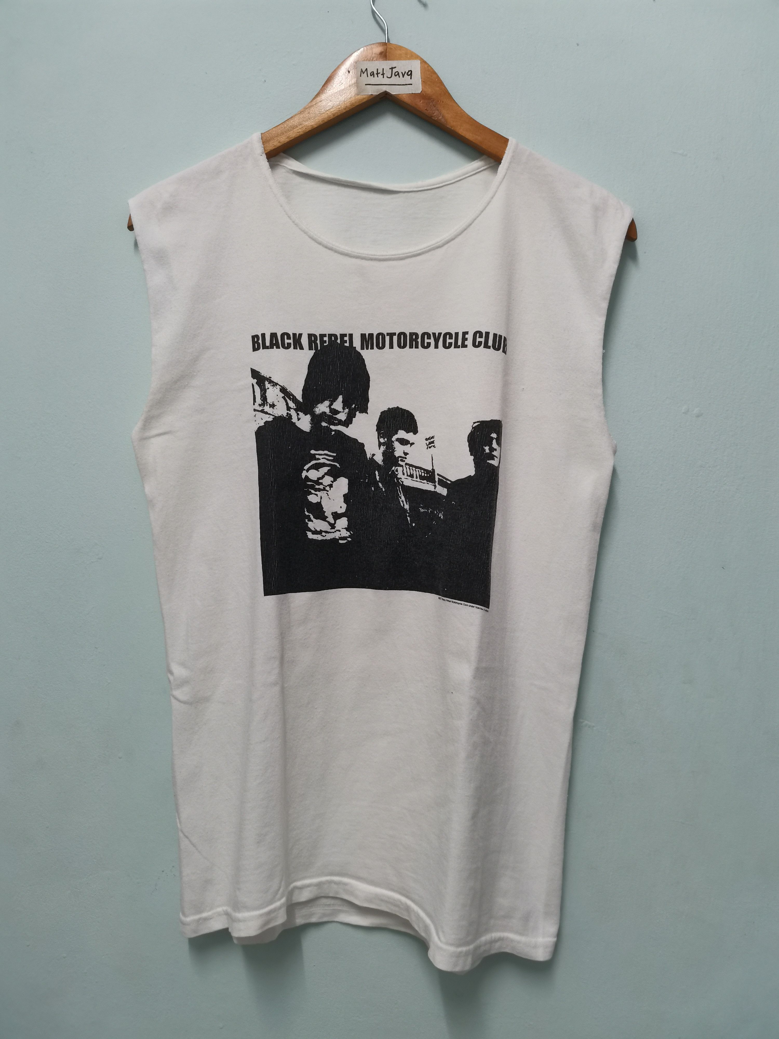 Band Tees Vintage Black Rebel Motorcycle Club BRMC Sleeveless Rock Size US M / EU 48-50 / 2 - 2 Thumbnail