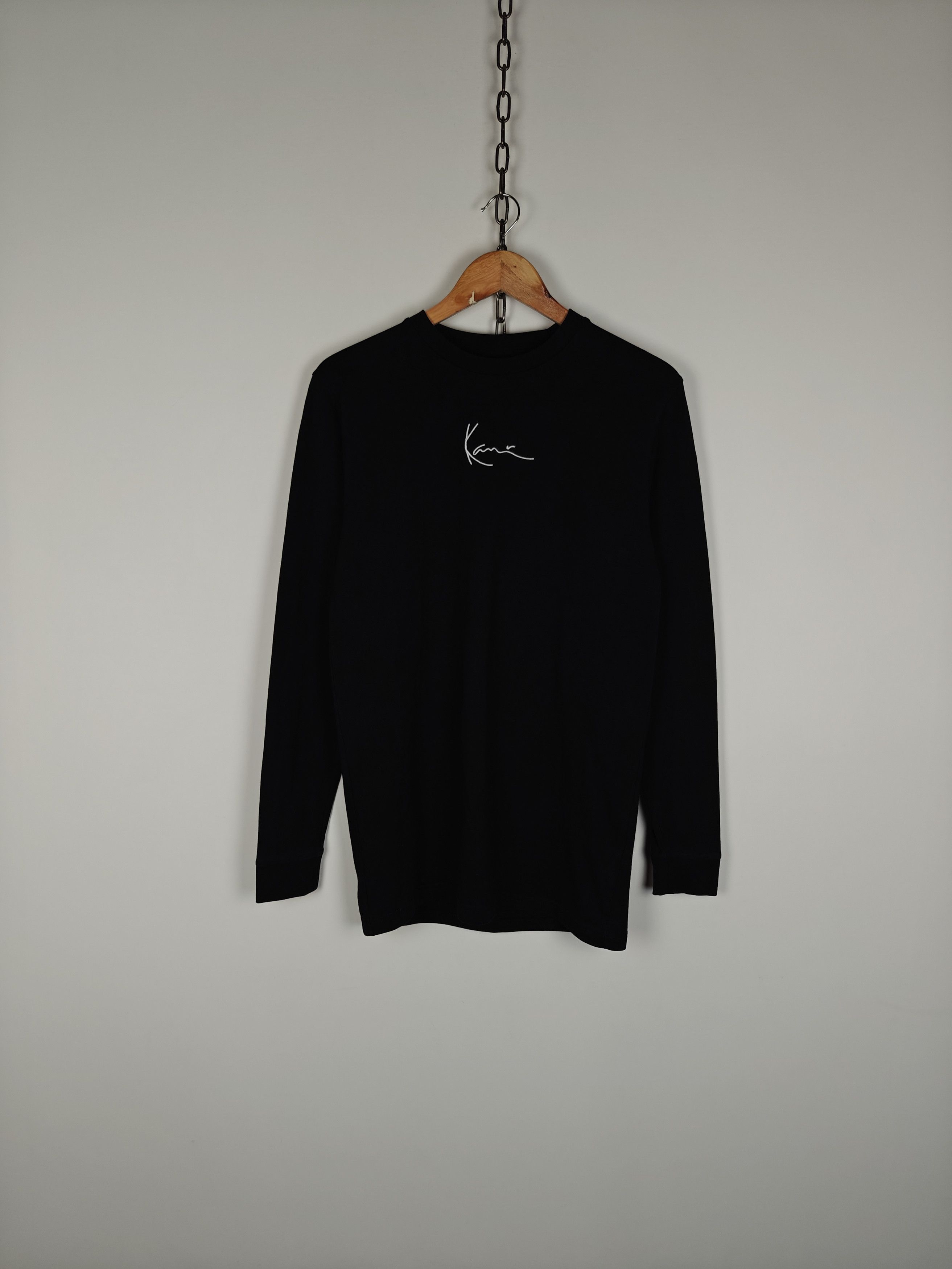 Karl Kani Karl Kani Longsleeve Center Logo Pullover Black size M Size US M / EU 48-50 / 2 - 1 Thumbnail