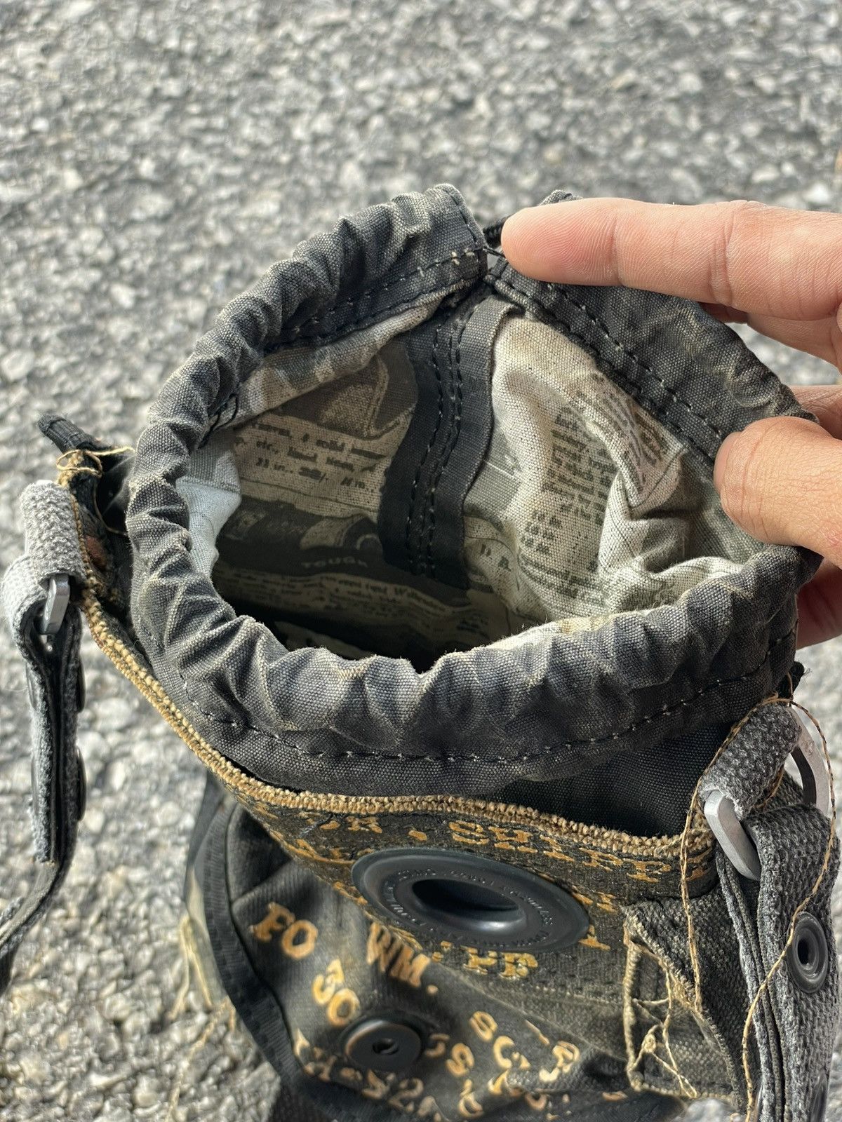 If Six Was Nine Tough Y2K Distressed | Sling Bag Size ONE SIZE - 9 Thumbnail