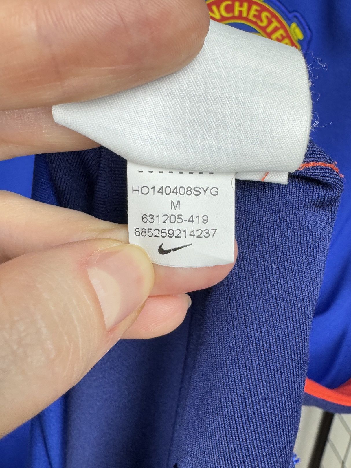 Nike Authentic Nike Manchester United 2014-15 Third Soccer Jersey Size US M / EU 48-50 / 2 - 11 Thumbnail