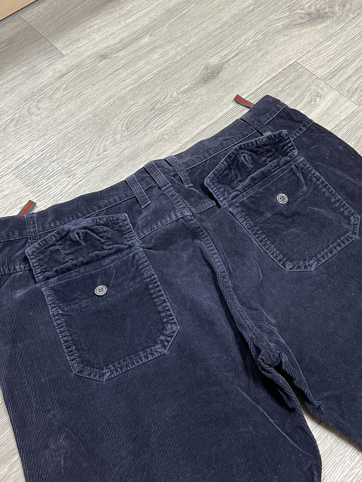 Gucci Gucci Straight-Leg Corduroy Pants Black Men’s Size 52 Size US 36 / EU 52 - 2 Thumbnail