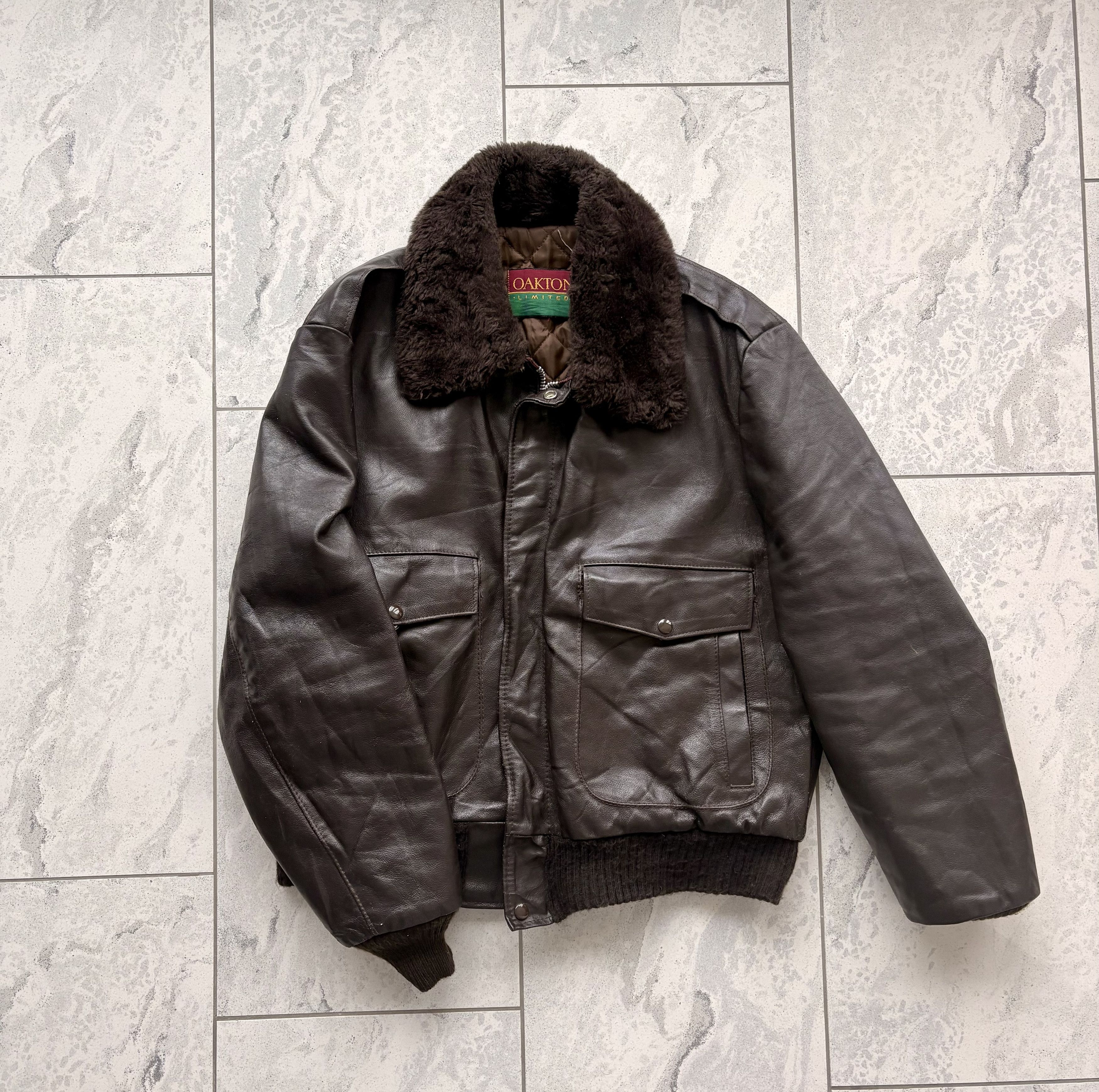 Oakton Limited Vintage Aviator Jacket Size US M / EU 48-50 / 2 - 1 Thumbnail
