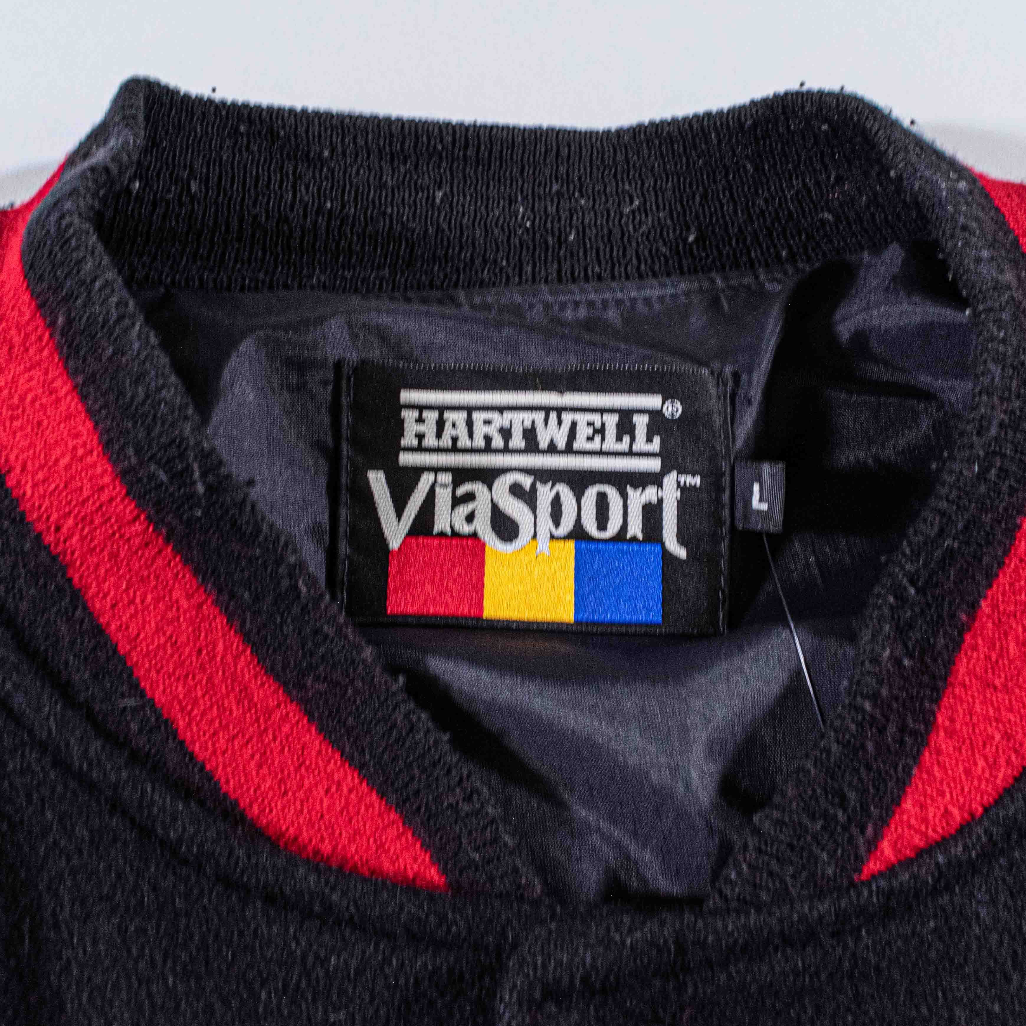 Vintage Vintage 90s Panasonic Postbox Varsity Jacket Japan Tech Size US L / EU 52-54 / 3 - 6 Thumbnail