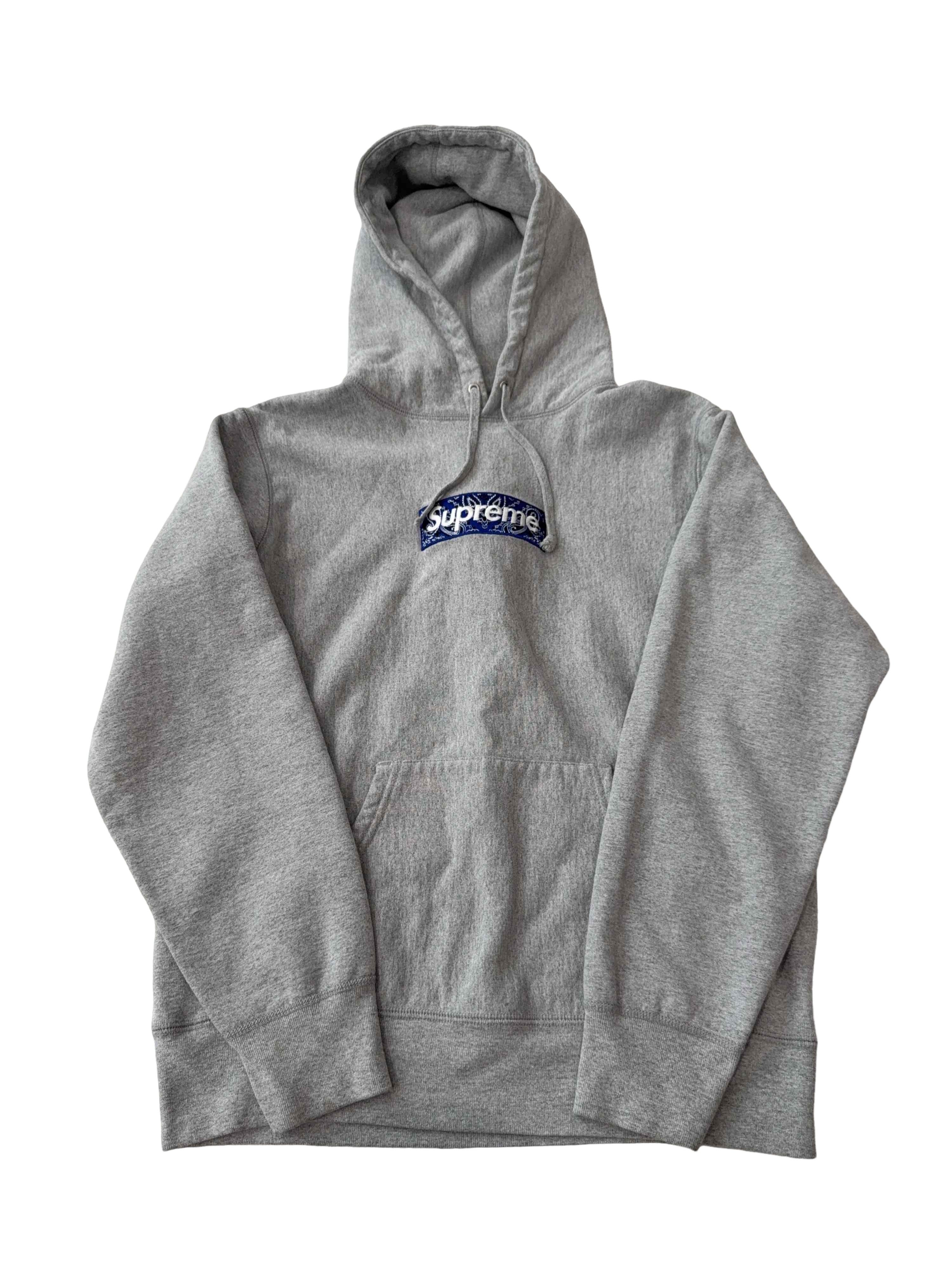 Supreme Supreme Bandana Box Logo Hoodie | Grailed