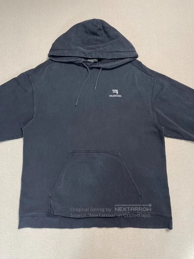 Balenciaga Balenciaga Logo Print Oversized Hoodie. Size US M / EU 48-50 / 2 - 1 Thumbnail