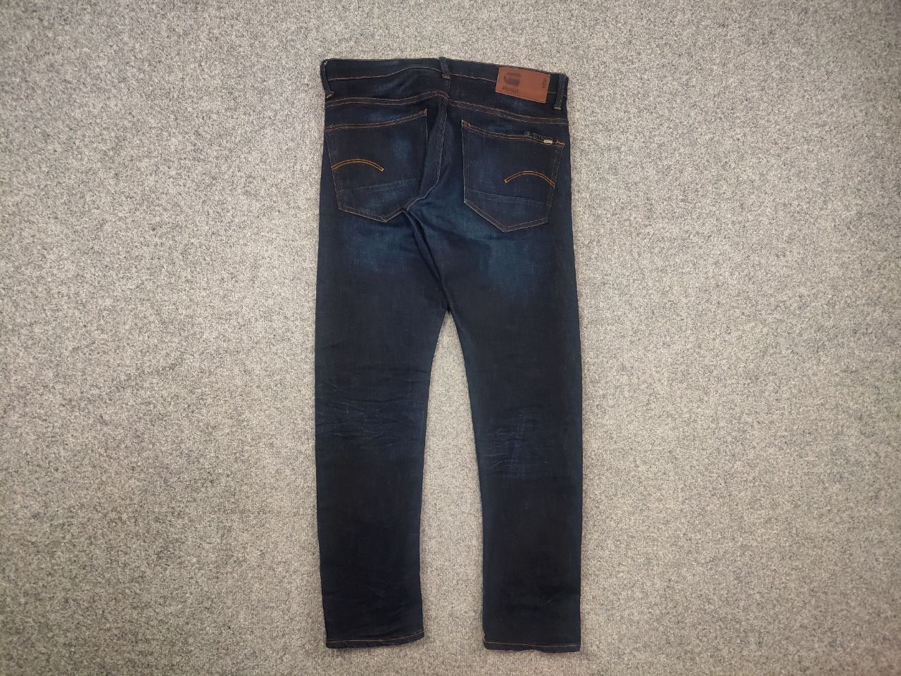 G-Star G Star Raw 3301 tapered Denim dark wash Slim jeans Vintage Size US 34 / EU 50 - 5 Thumbnail