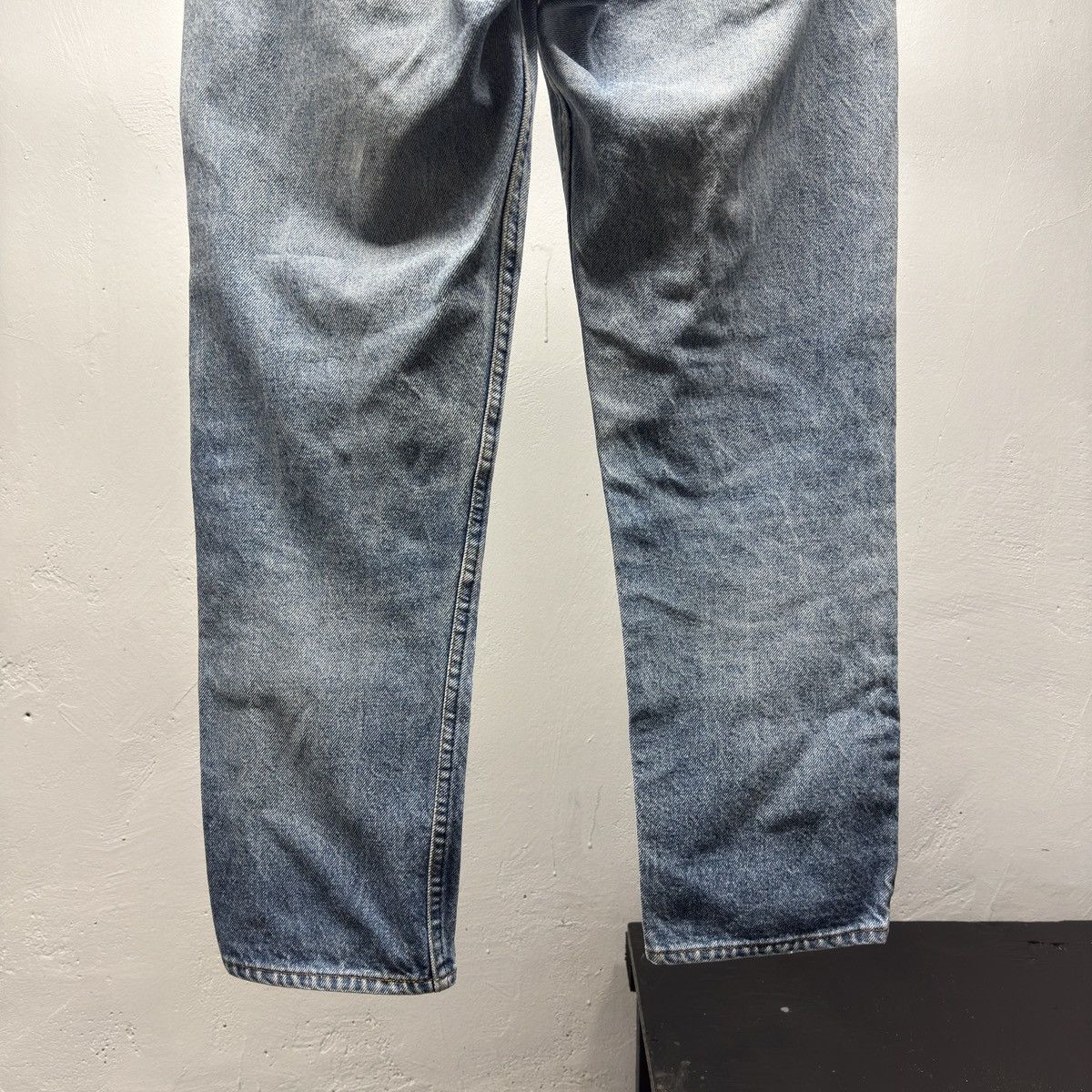 Levi's 90s Levi's 505 Faded Distressed Jeans ERD Grunge Chrome Size US 33 - 10 Thumbnail
