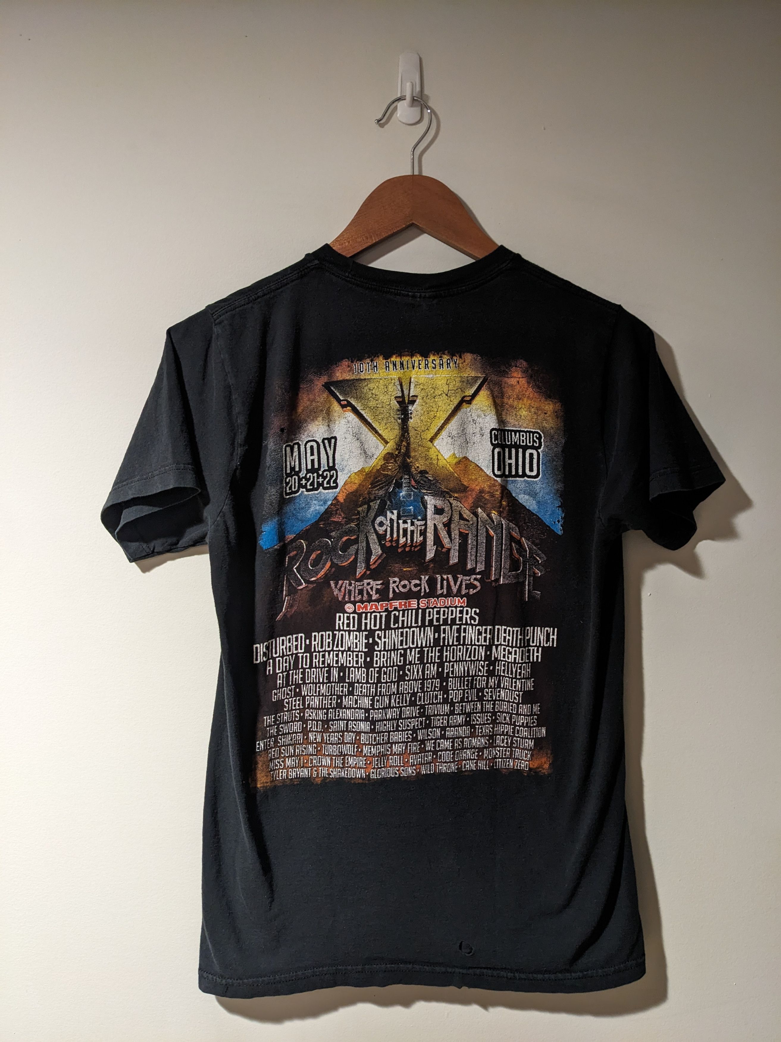 Band Tees × Vintage Vintage 2016 Rock on the Range Tour Music Band Small T-Shirt Size US S / EU 44-46 / 1 - 6 Thumbnail
