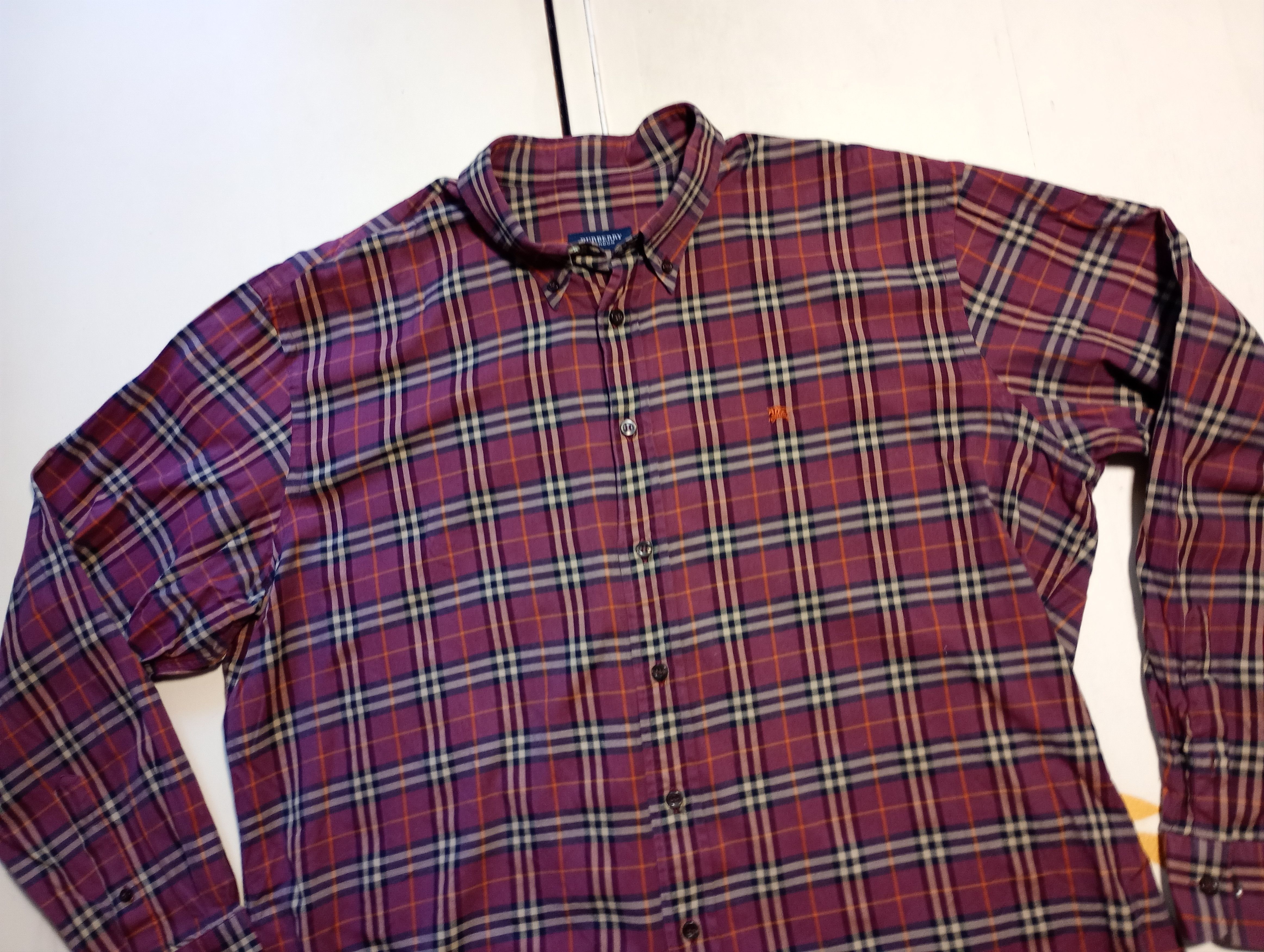 Burberry × Designer Burberry Checkered Shirt Vintage Size 6 Size US XXL / EU 58 / 5 - 3 Thumbnail