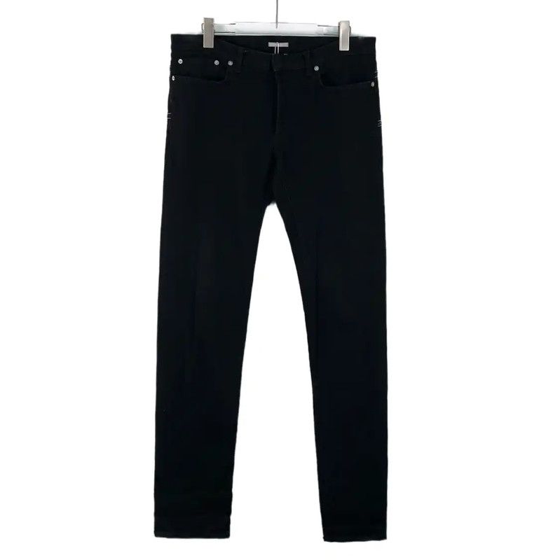 Dior Dior Black Cotton Women's Jeans 0089 Size 28" / US 6 / IT 42 - 1 Thumbnail