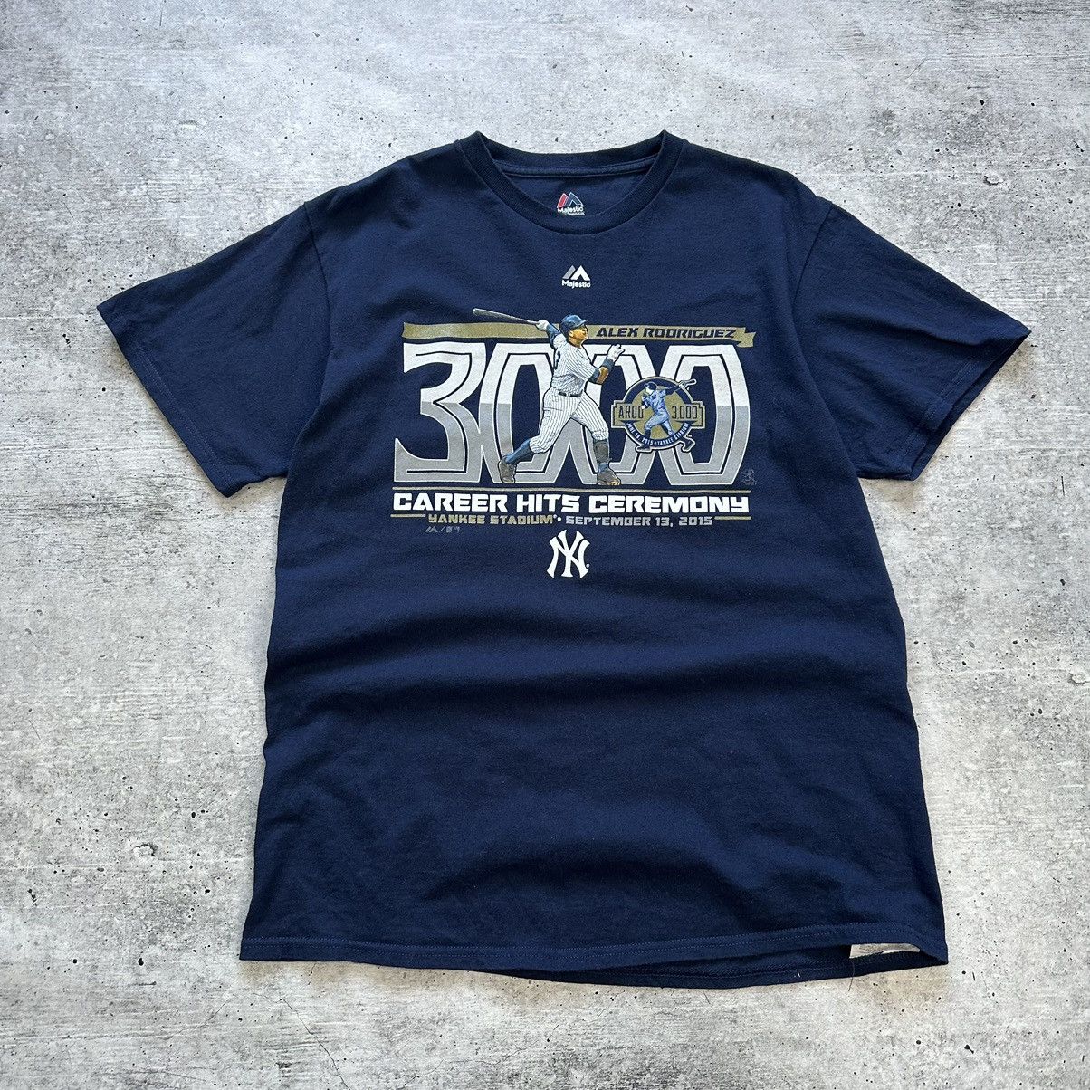 New York Yankees Majestic NY Yankees Alex Rodriguez T-shirt Arod 3000 2015 Size US M / EU 48-50 / 2 - 1 Thumbnail