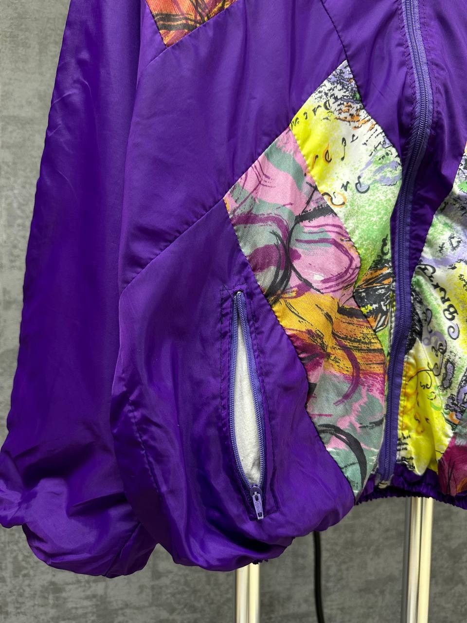 Adidas × Vintage Vintage Adidas Nylon Violet W.Germany Jacket Size US M / EU 48-50 / 2 - 12 Thumbnail